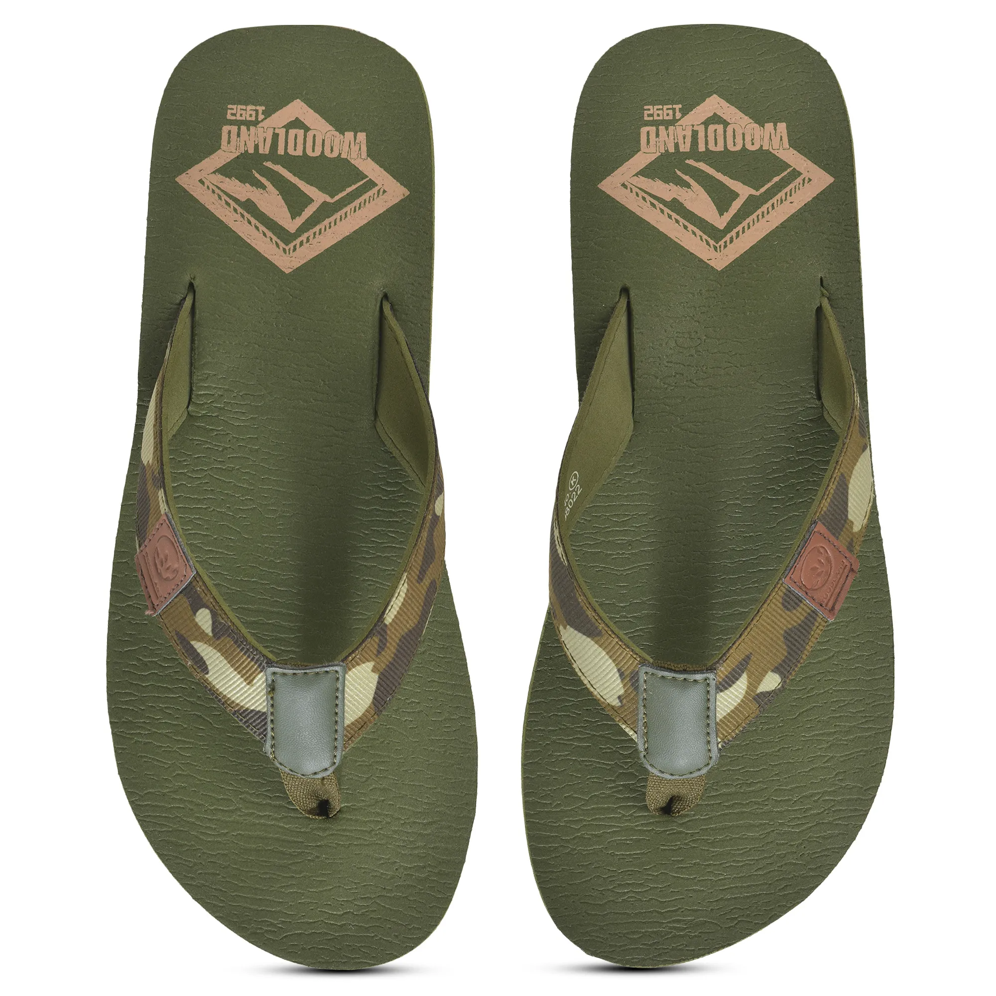 Woodland Casual Comfort Olive Men EVA Slippers - Thumbnail 4