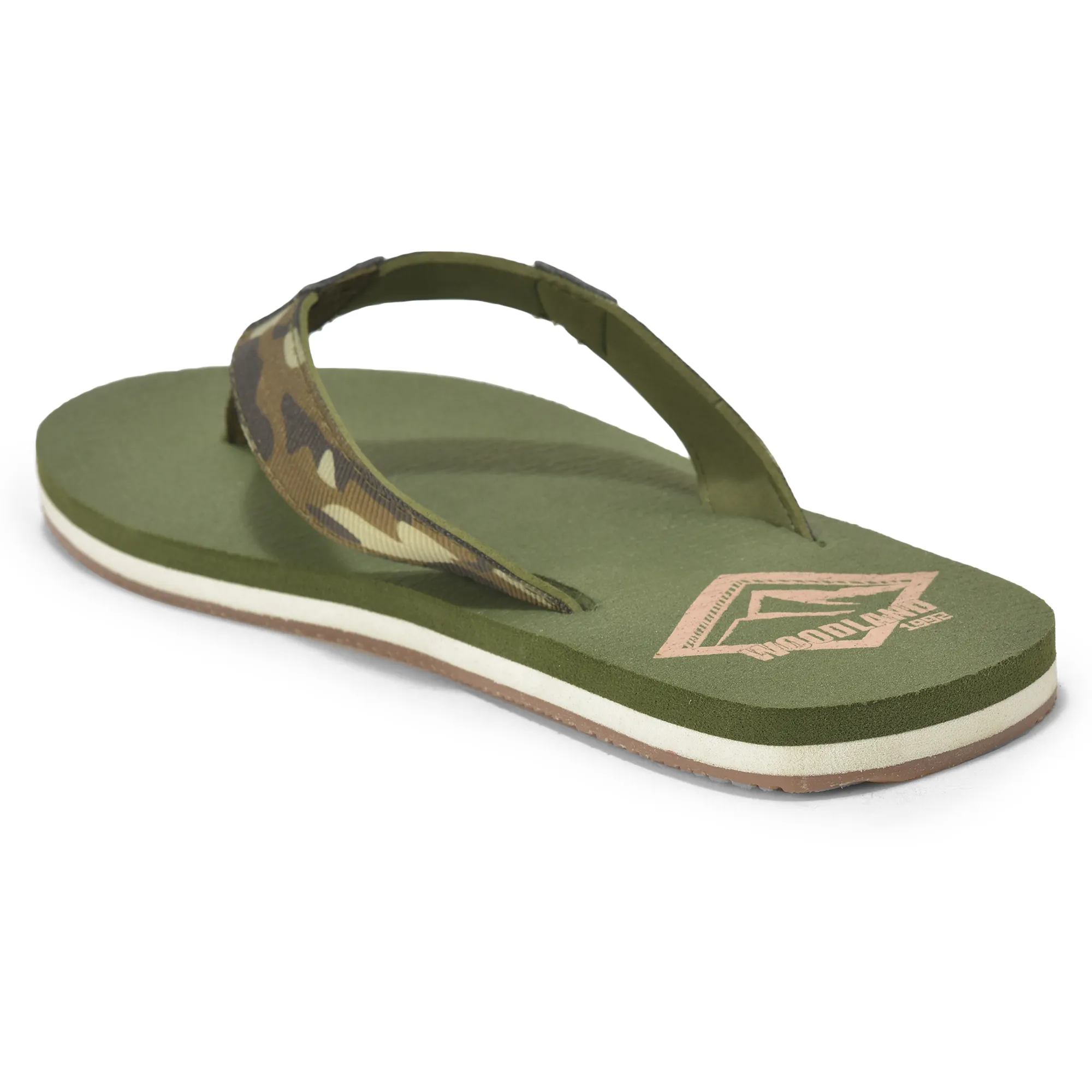 Woodland Casual Comfort Olive Men EVA Slippers - Thumbnail 6