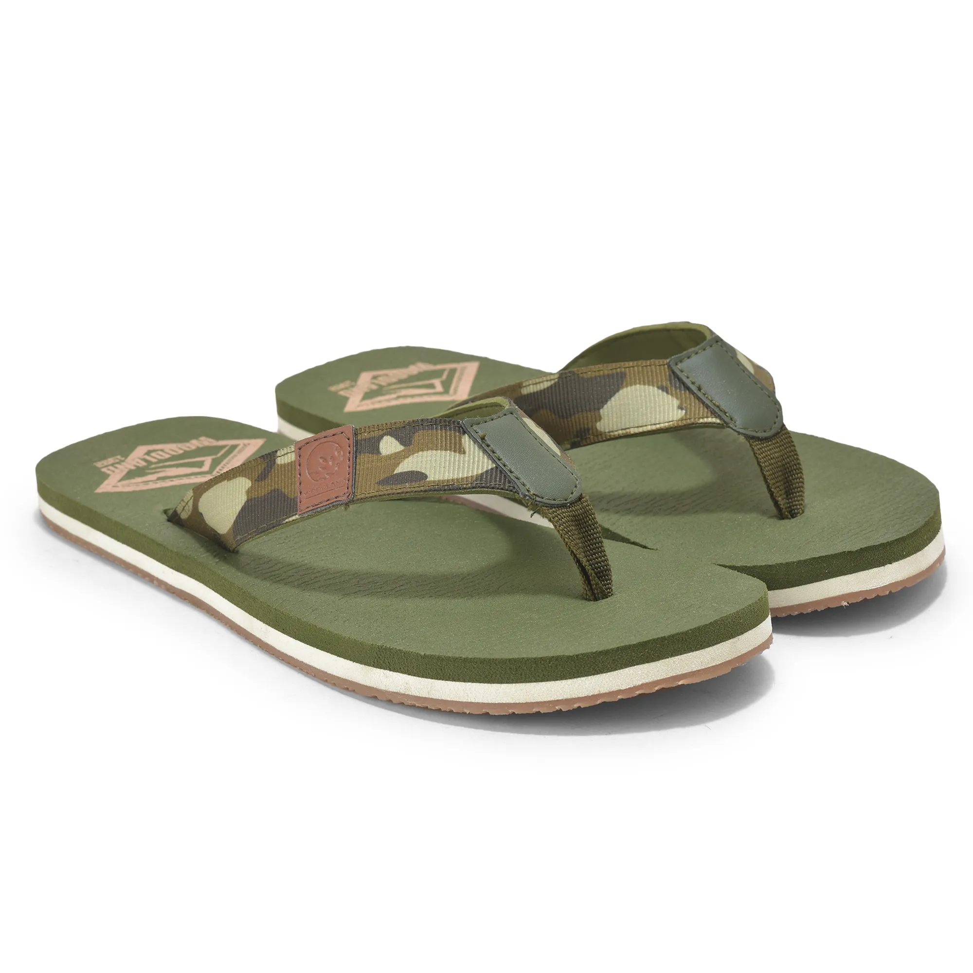 Woodland Casual Comfort Olive Men EVA Slippers - Thumbnail 7