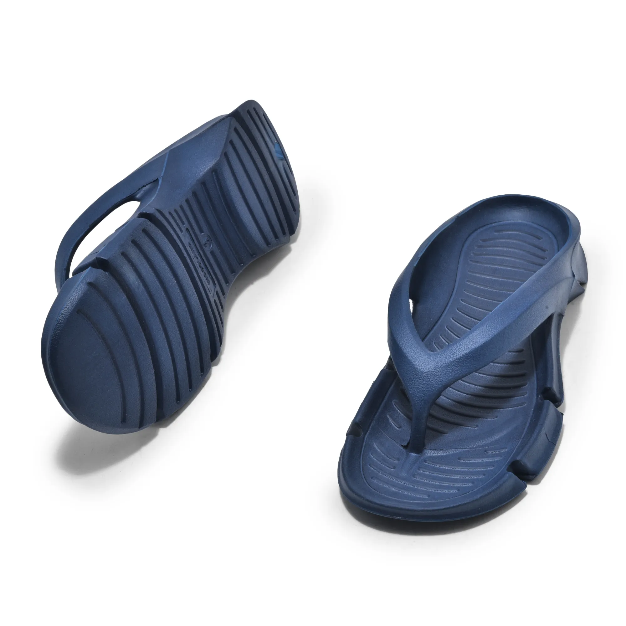 Navy Slipper for Men - Thumbnail 4
