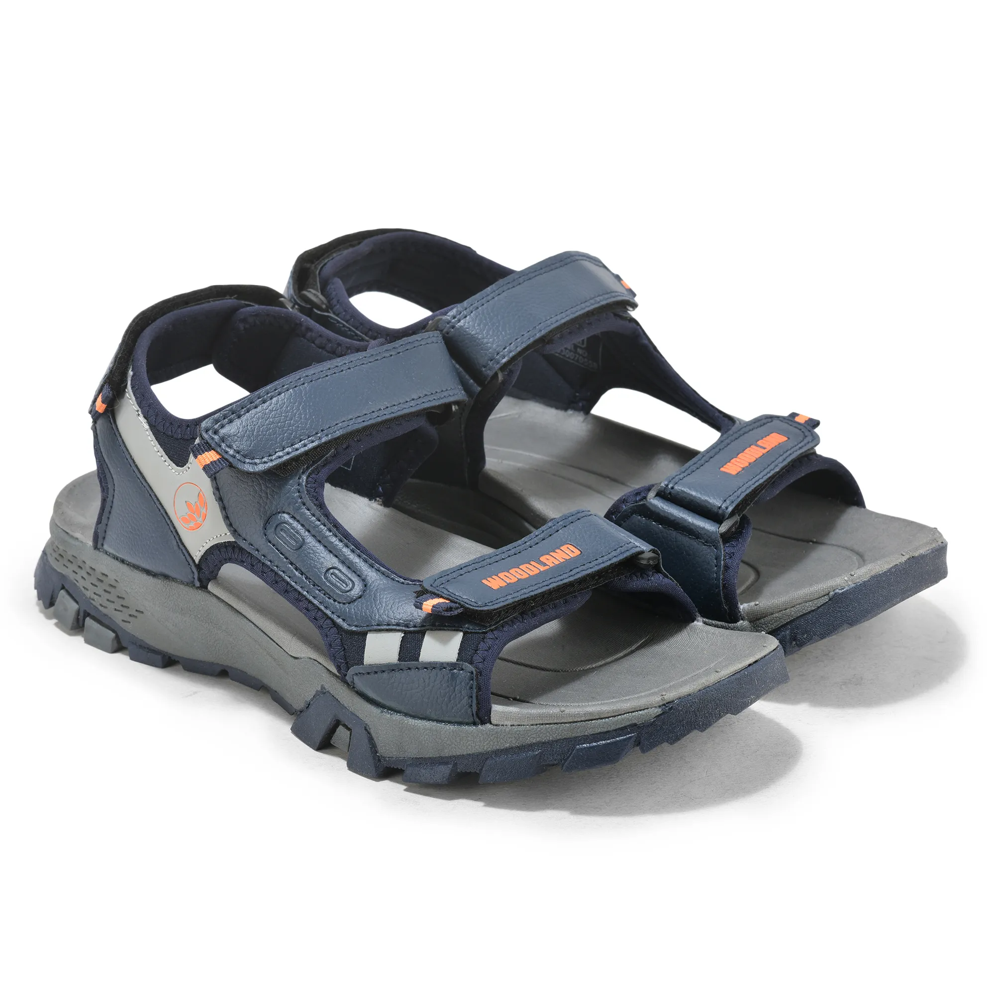Navy Eva Mens Sports Sandal - Thumbnail 6