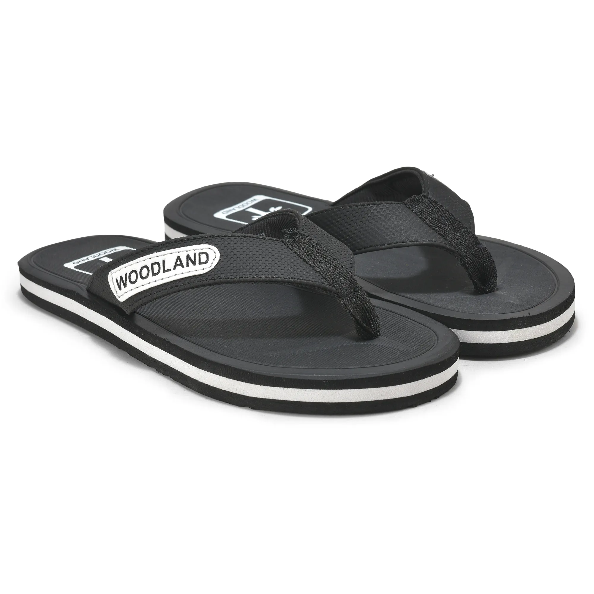 Woodland Black EVA Trail-Ready Flip Flops - Thumbnail 7