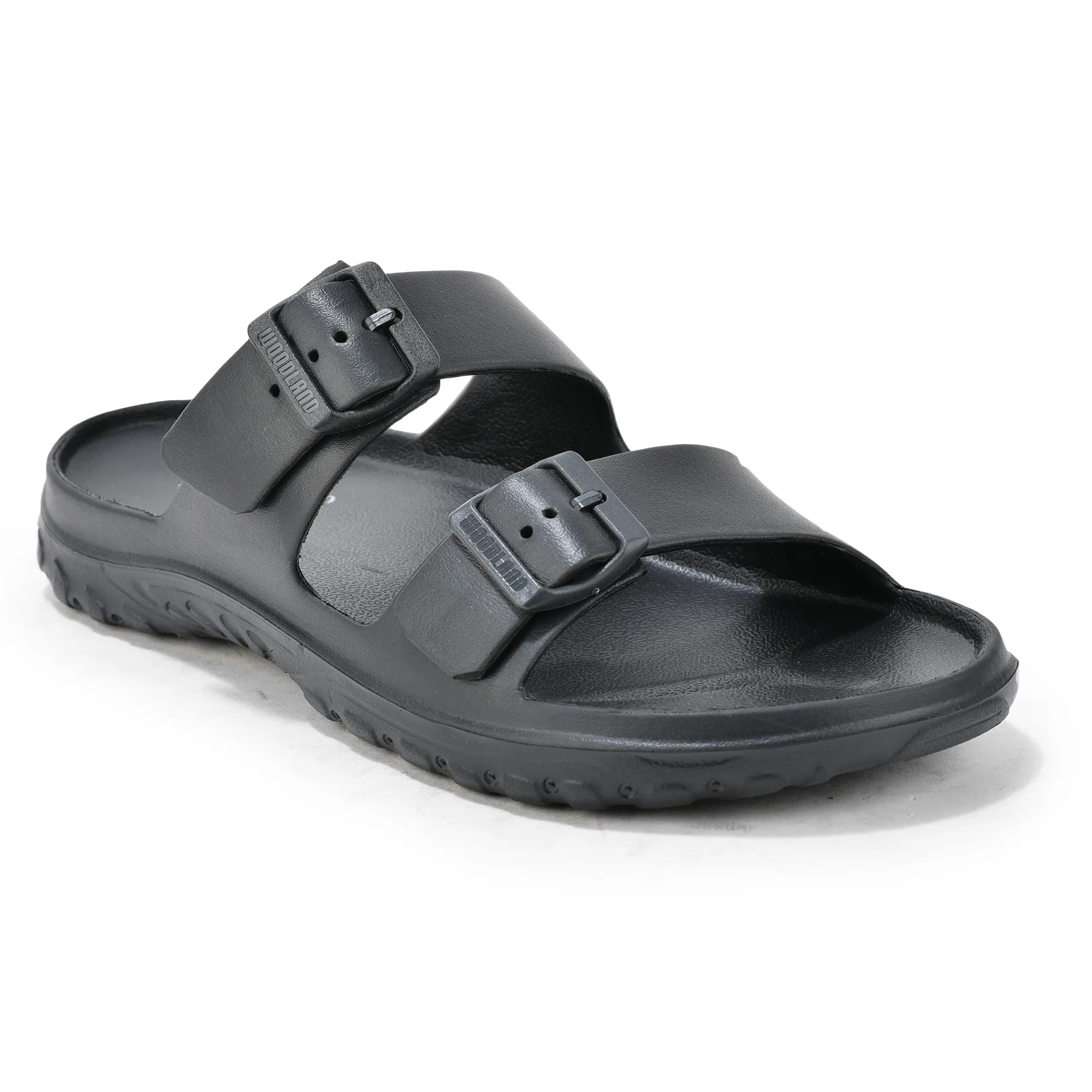 Black Eva Sports Slipper For Men - Thumbnail 3