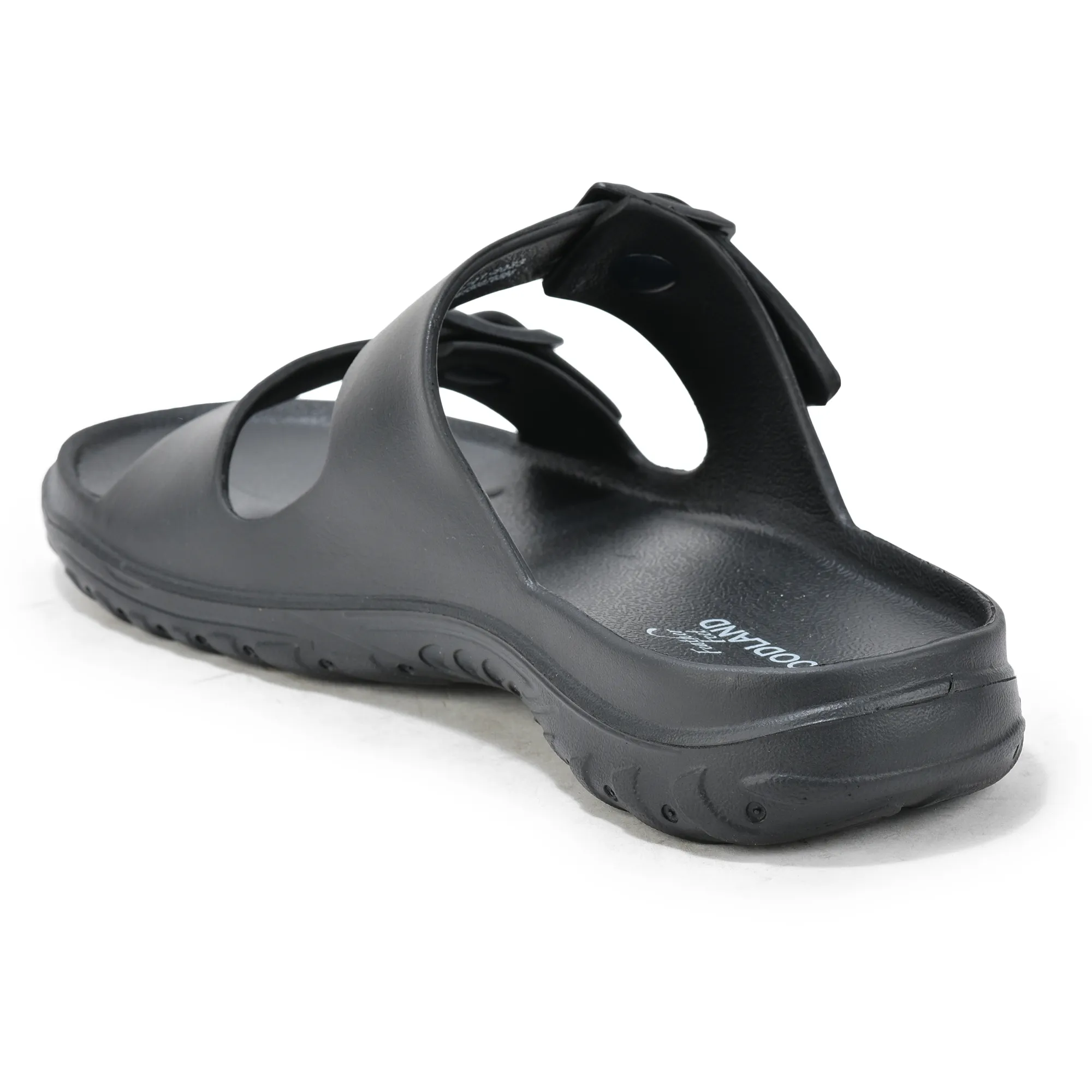 Black Eva Sports Slipper For Men - Thumbnail 6