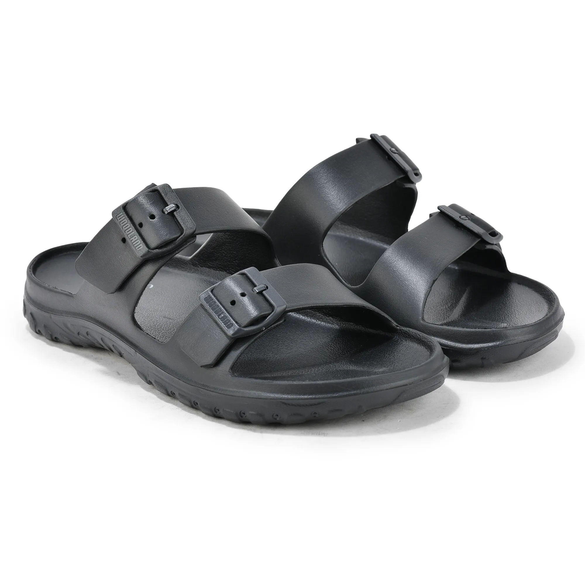 Black Eva Sports Slipper For Men - Thumbnail 7