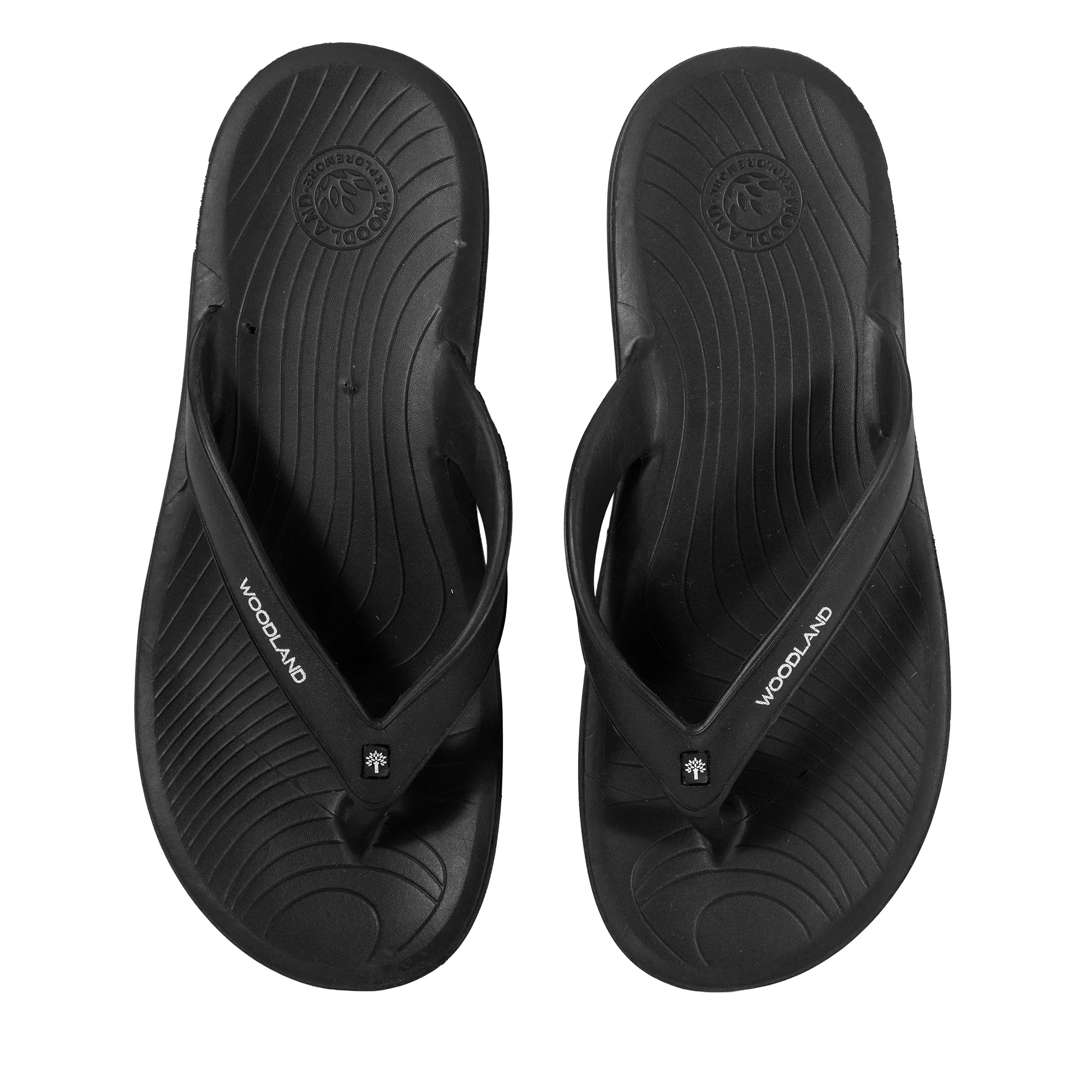 Black Mens Slipper Flip Flop - Thumbnail 4