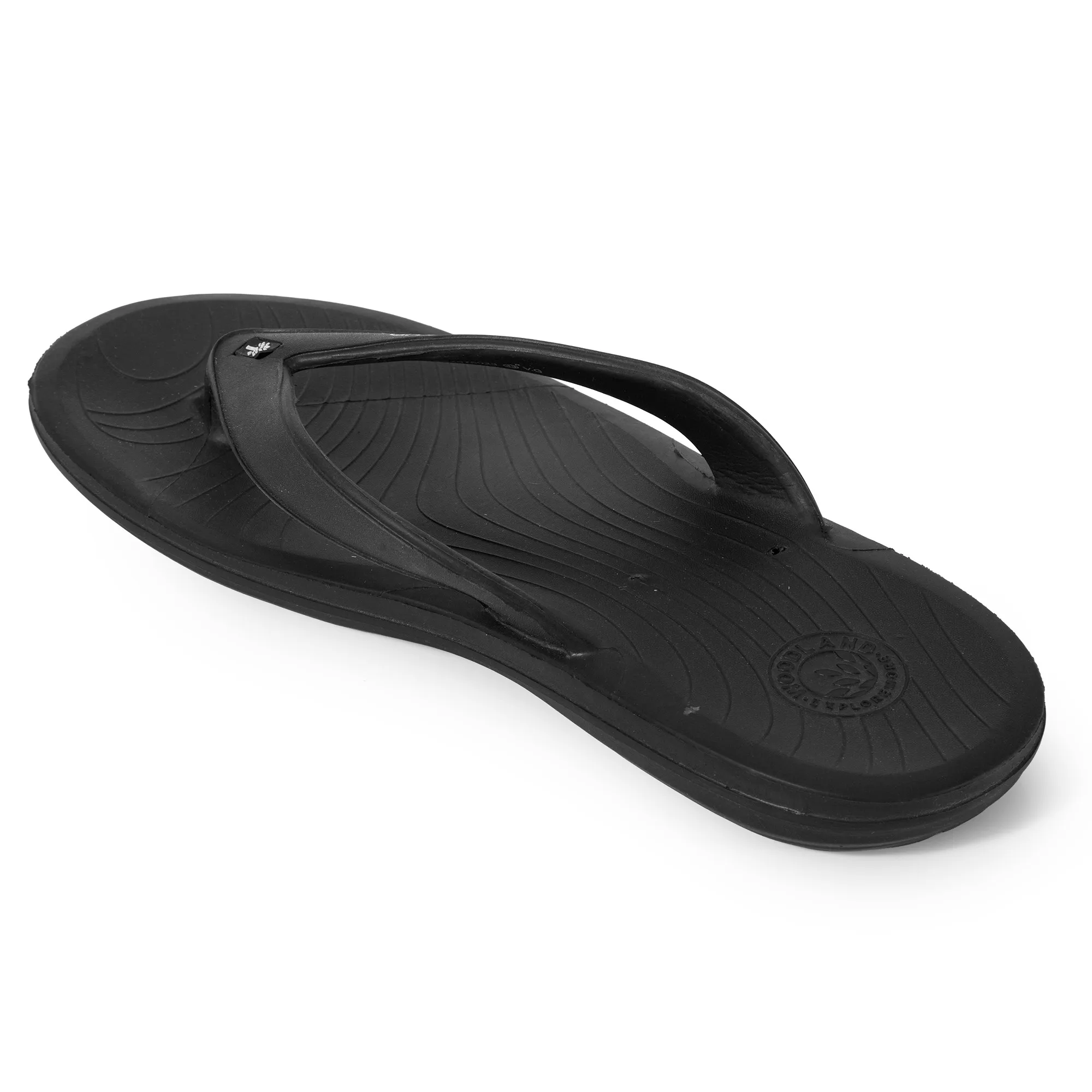 Black Mens Slipper Flip Flop - Thumbnail 6