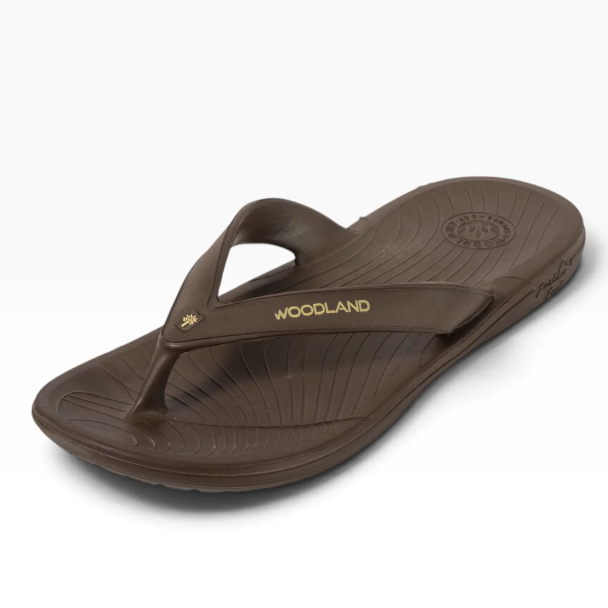 Brown Mens Slipper Flip Flop - Thumbnail 9