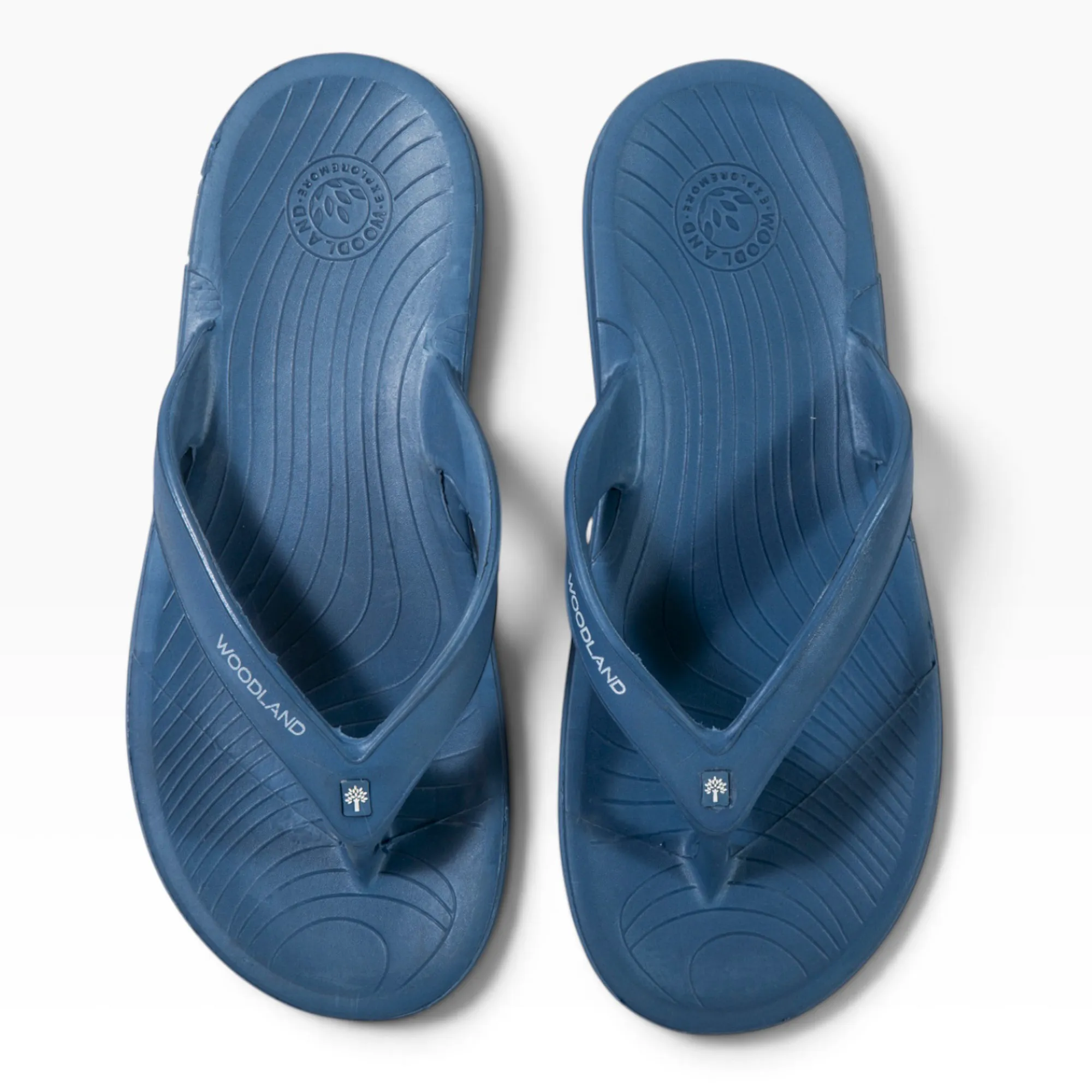 Dusk Blue Mens Slipper Flip Flop - Thumbnail 5
