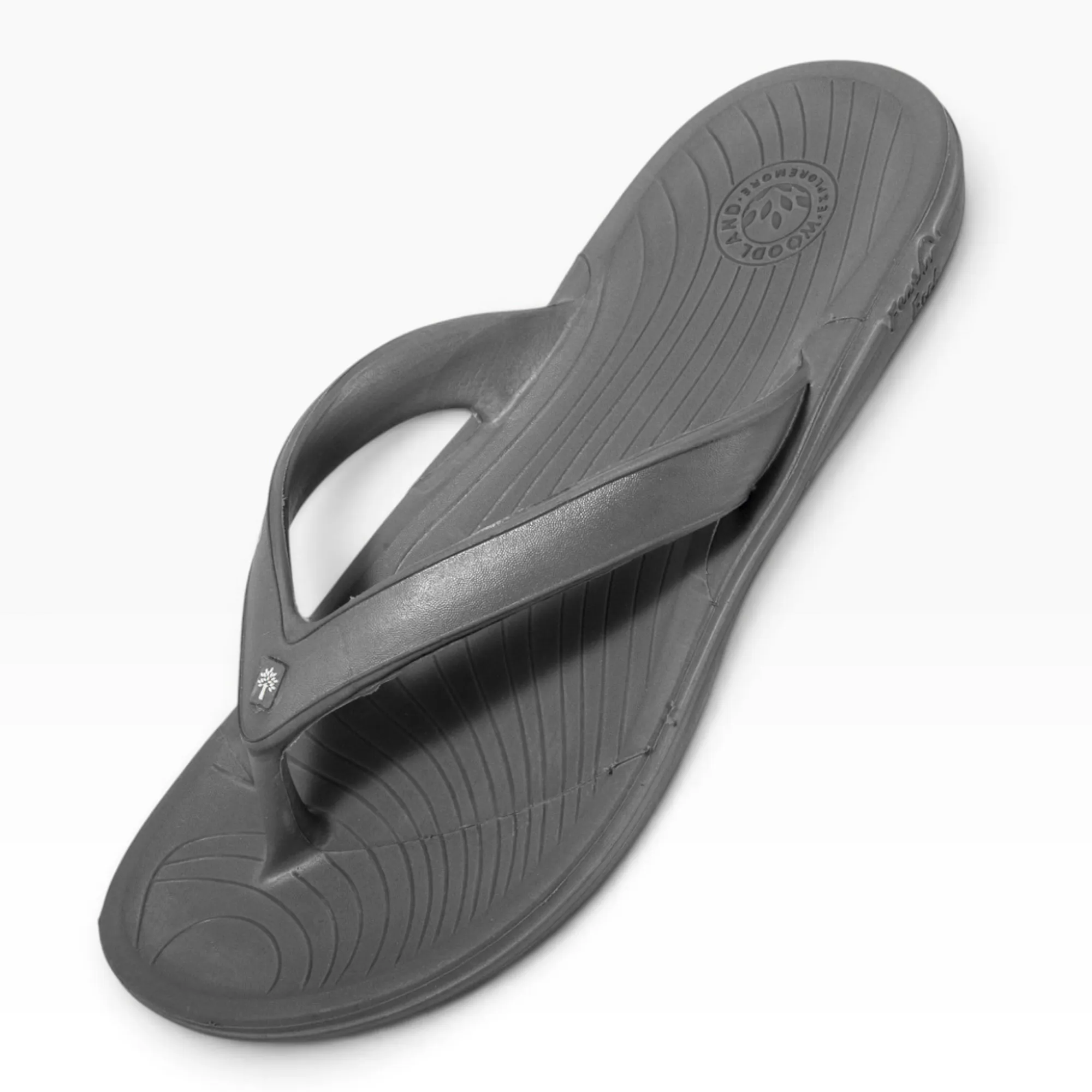 Grey Mens Slipper Flip Flop 12
