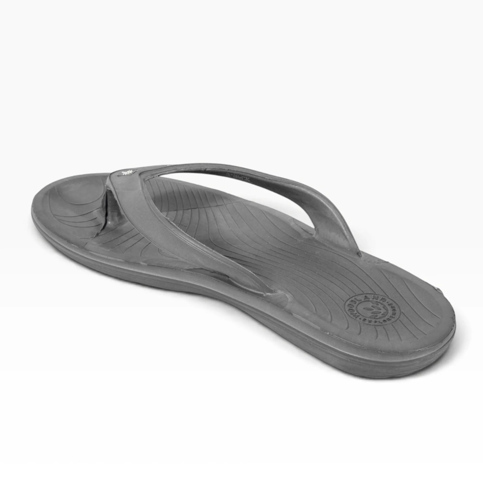 Grey Mens Slipper Flip Flop 7