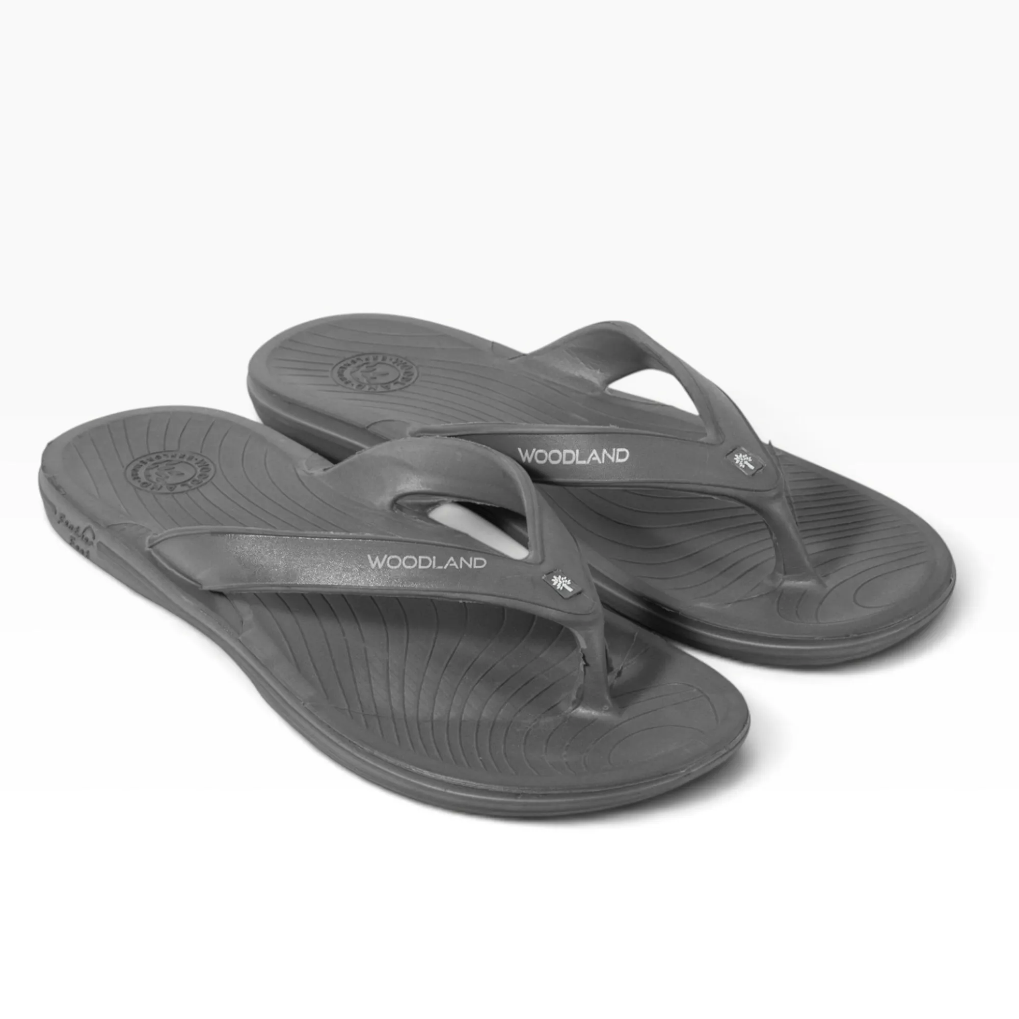 Grey Mens Slipper Flip Flop 8