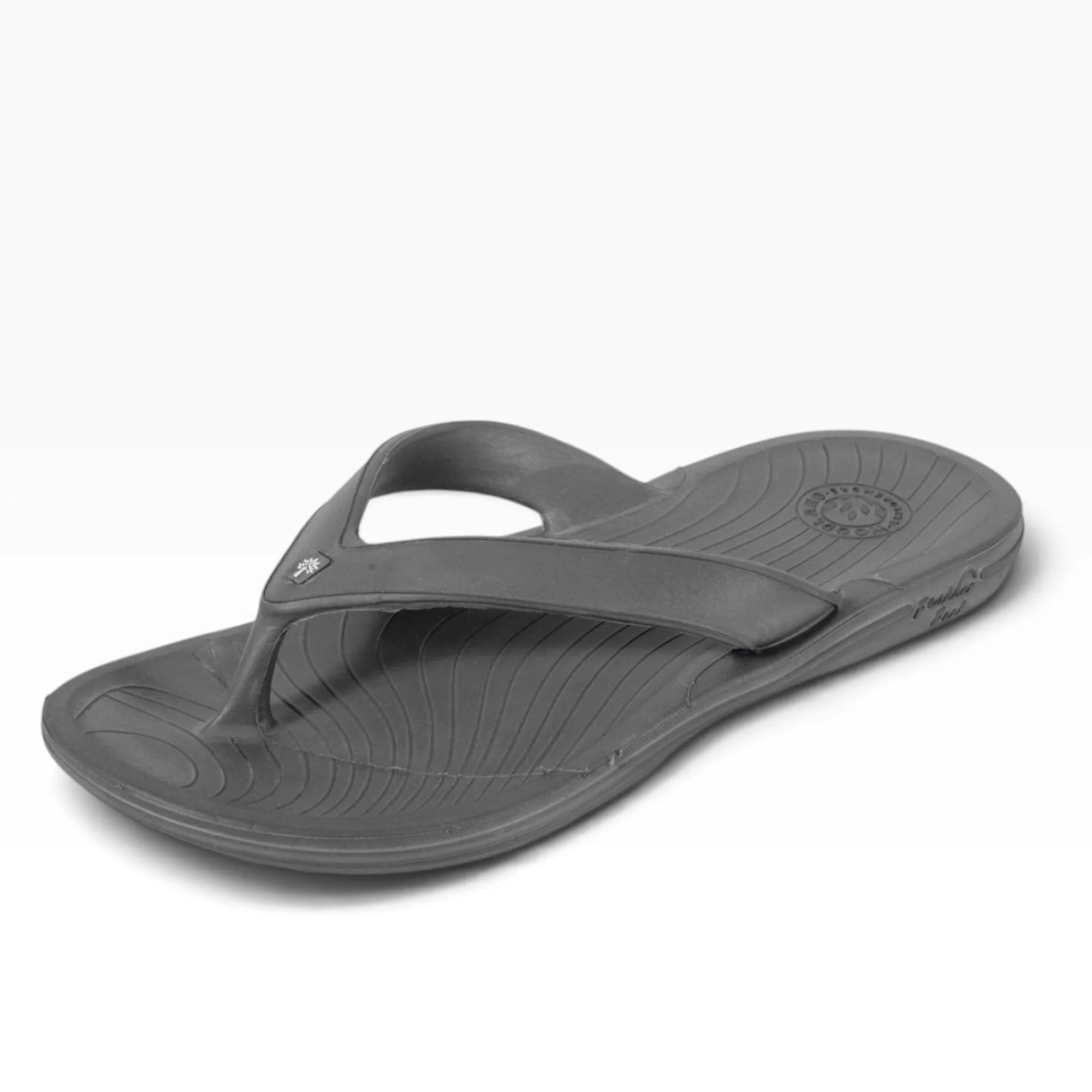 Grey Mens Slipper Flip Flop 10