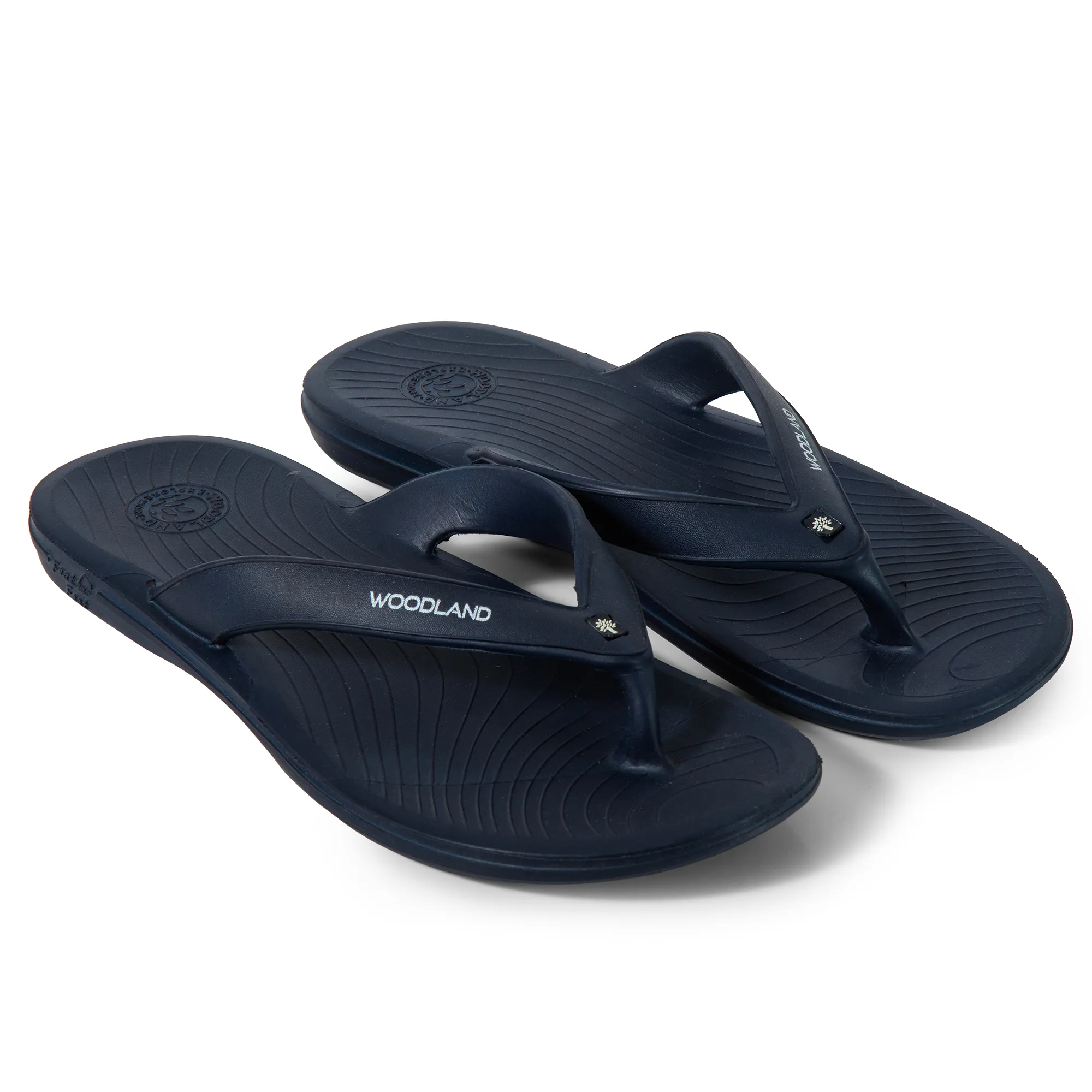 Navy Mens Slipper Flip Flop - Thumbnail 7