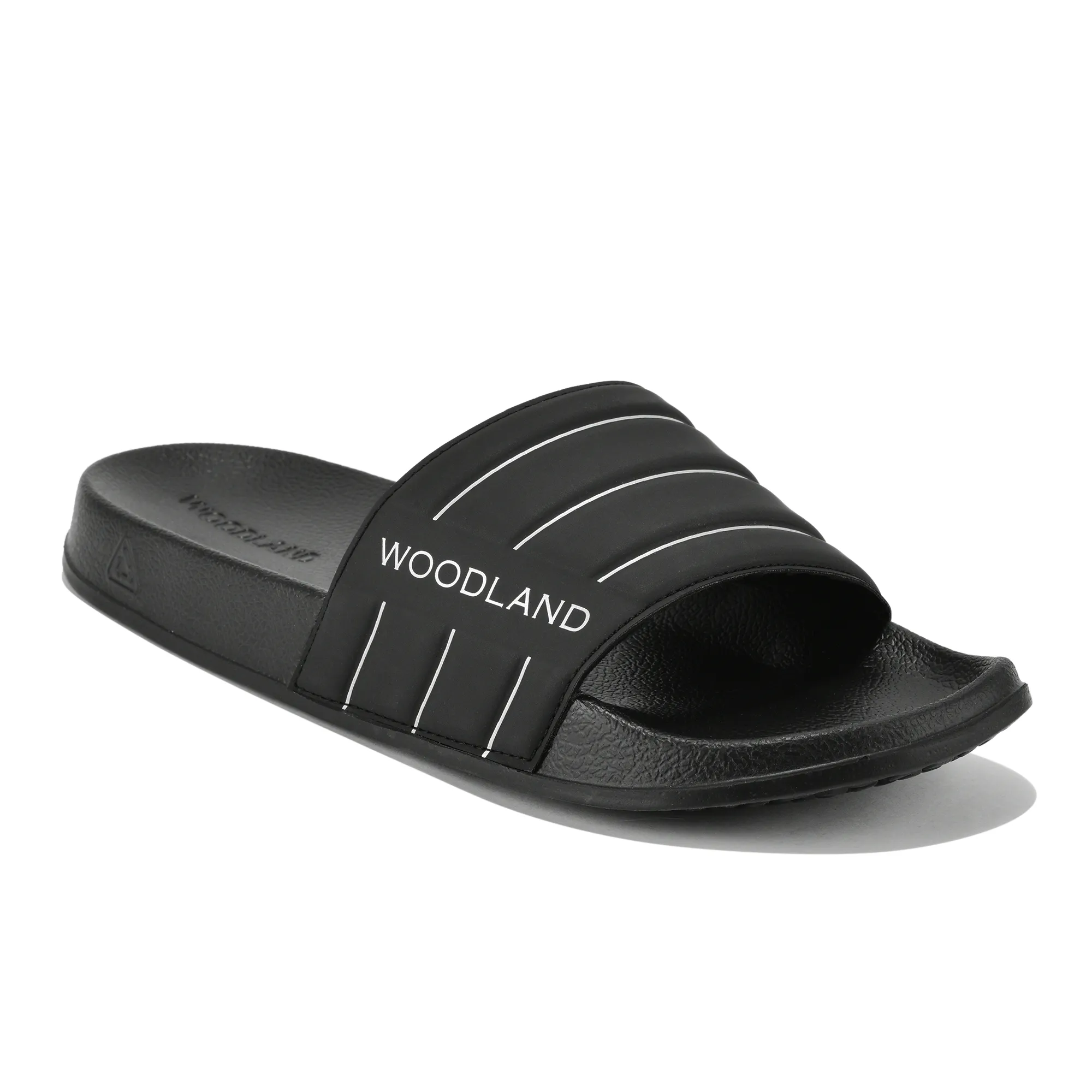 Men Black EVA Lightweight Comfort Slippers - Thumbnail 3