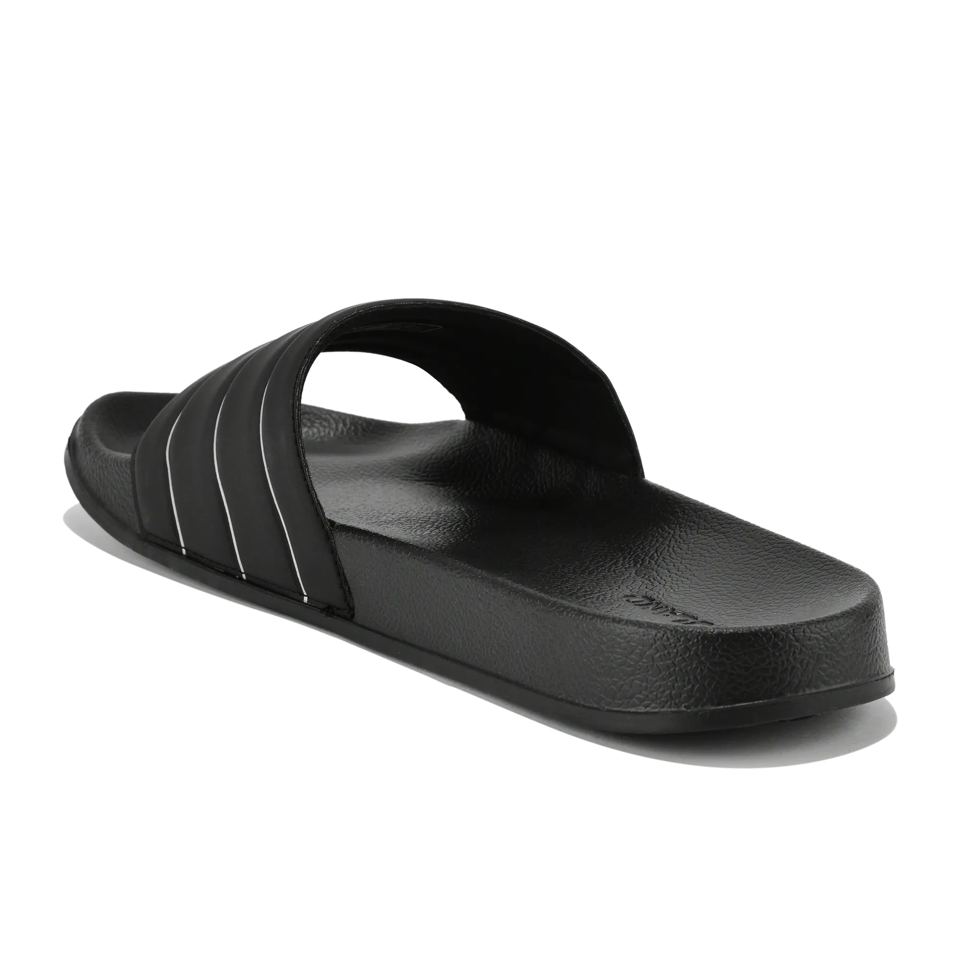 Men Black EVA Lightweight Comfort Slippers - Thumbnail 7