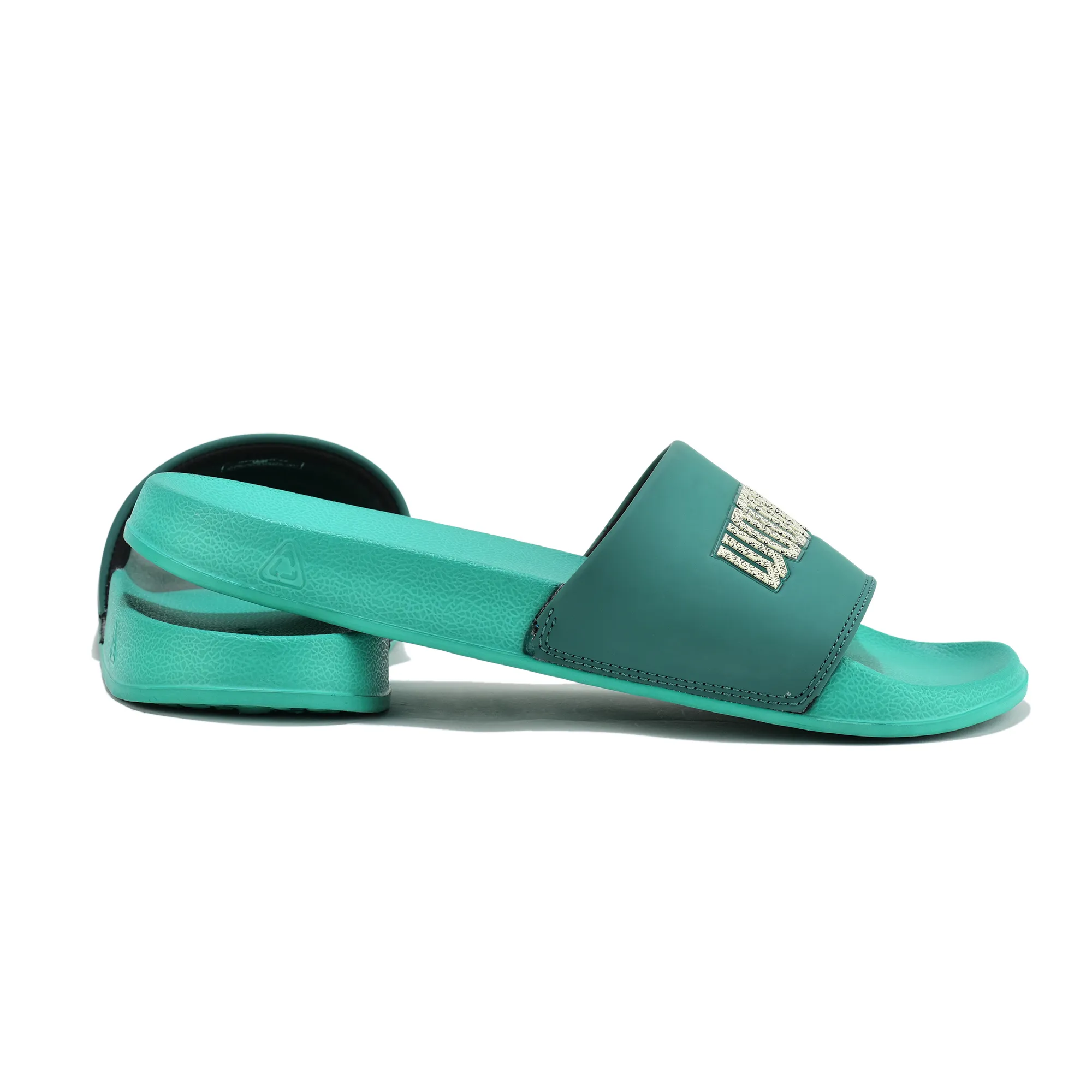 Men Green Lightweight EVA Comfort Slipper - Thumbnail 10
