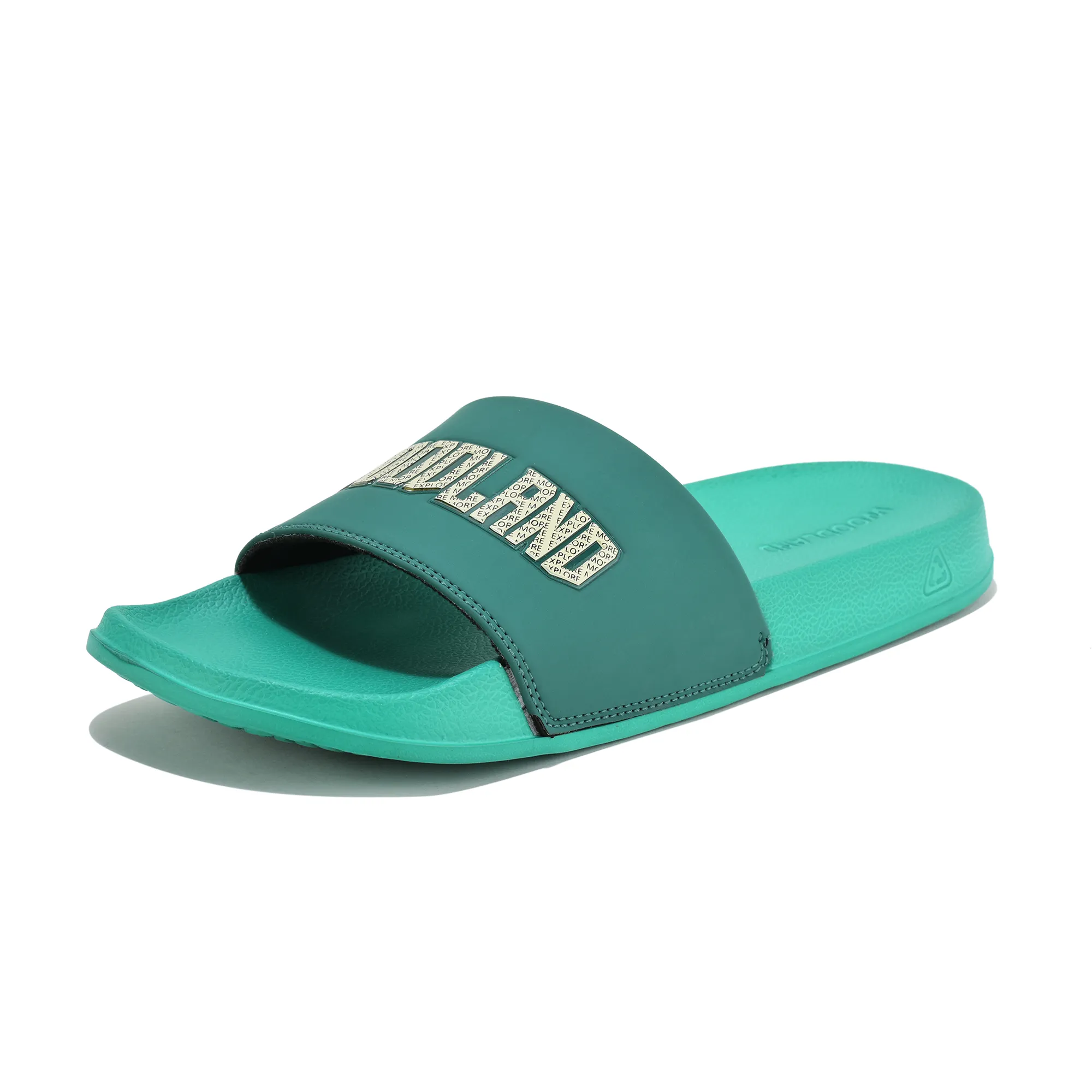 Men Green Lightweight EVA Comfort Slipper - Thumbnail 11