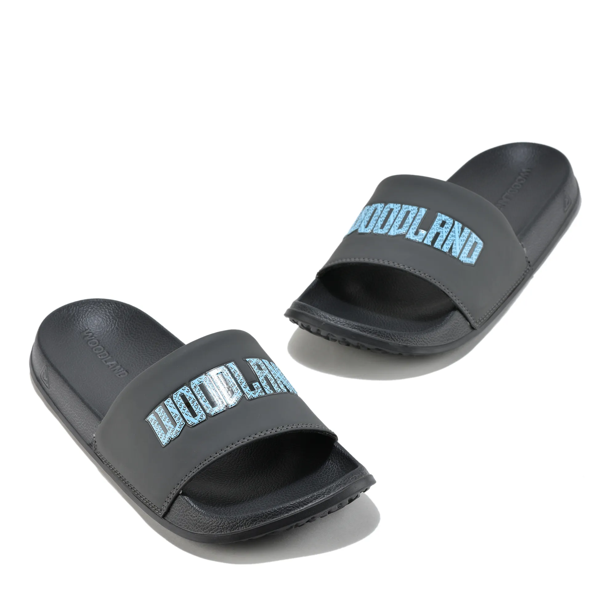 Men Grey Lightweight EVA Comfort Slipper - Thumbnail 4
