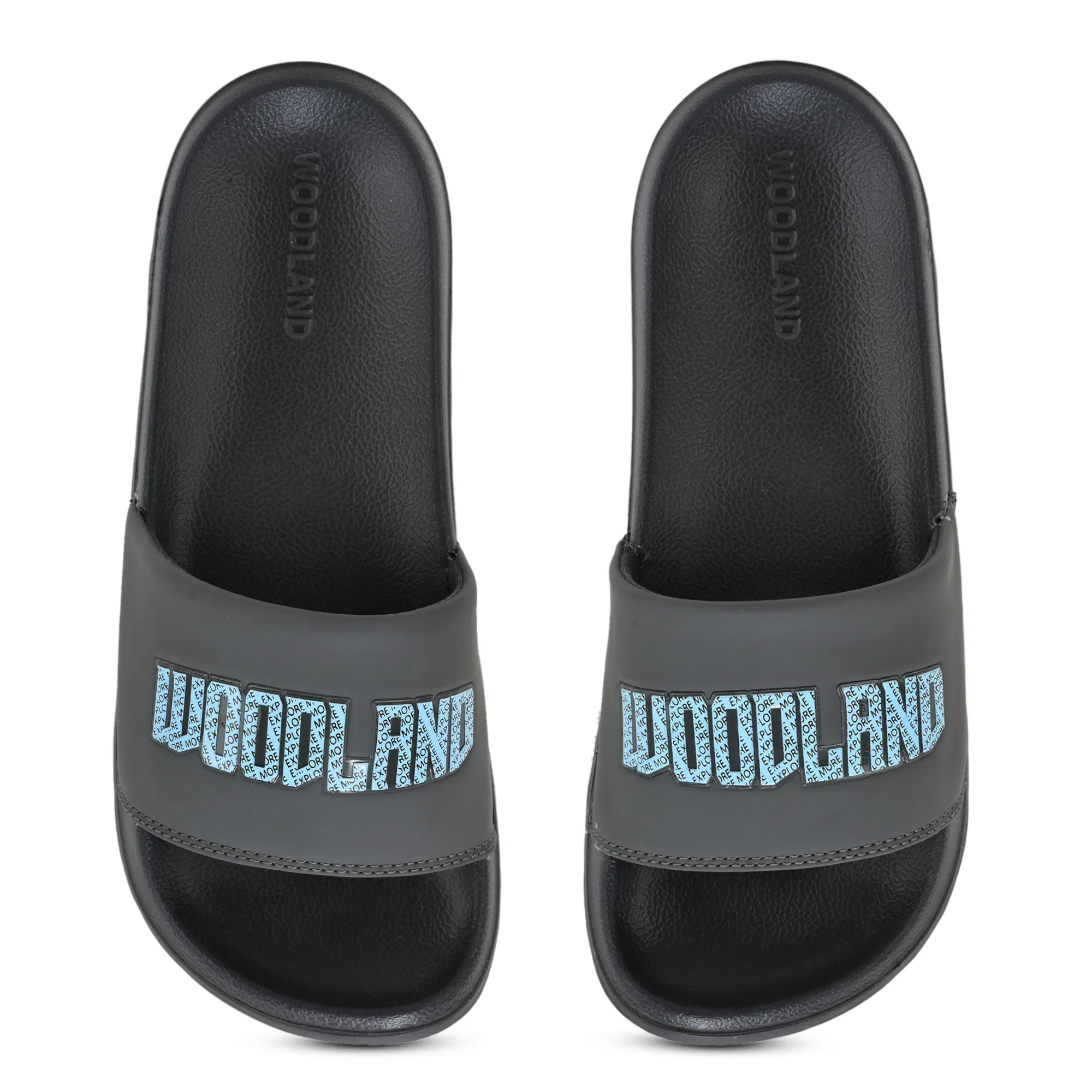 Men Grey Lightweight EVA Comfort Slipper - Thumbnail 5