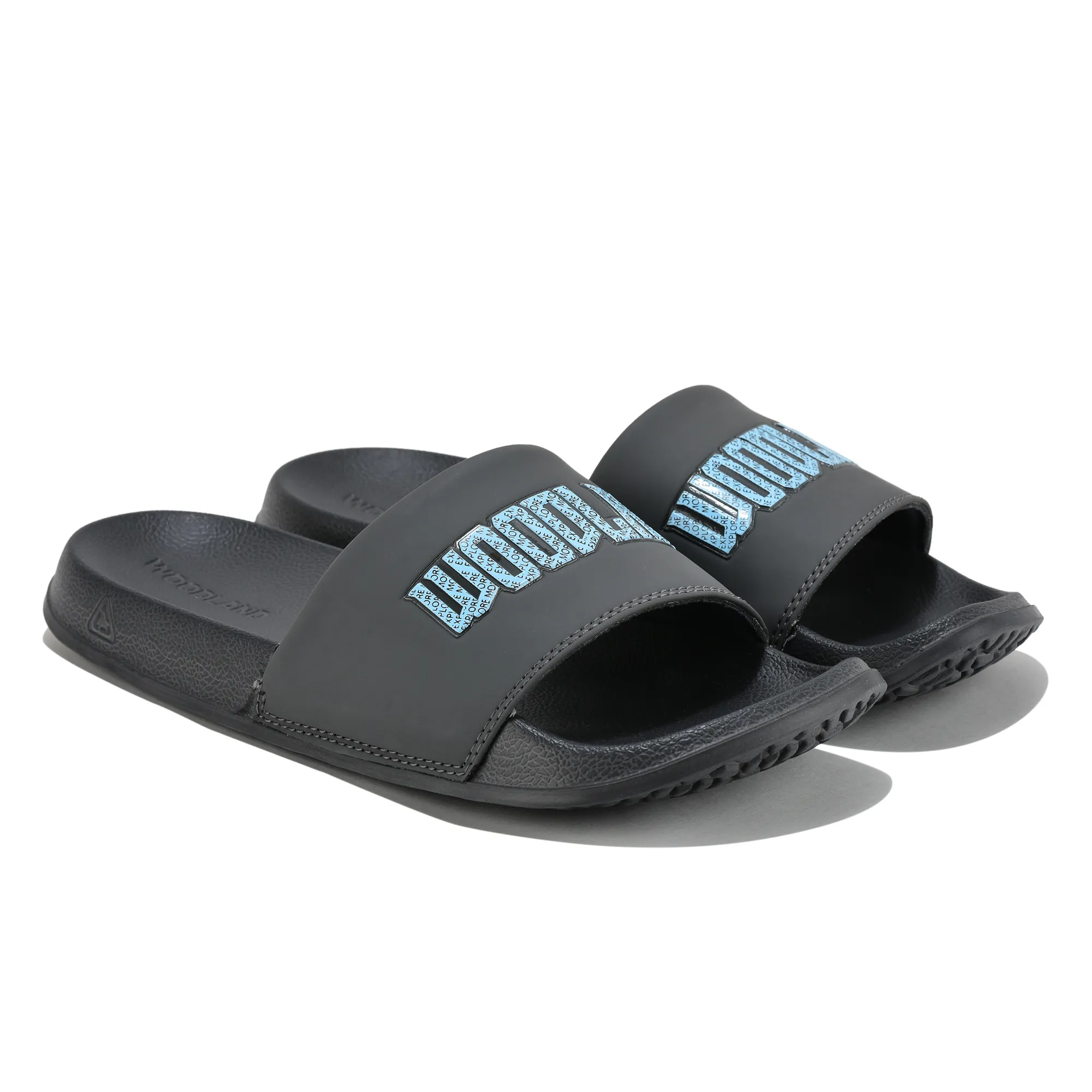 Men Grey Lightweight EVA Comfort Slipper - Thumbnail 8
