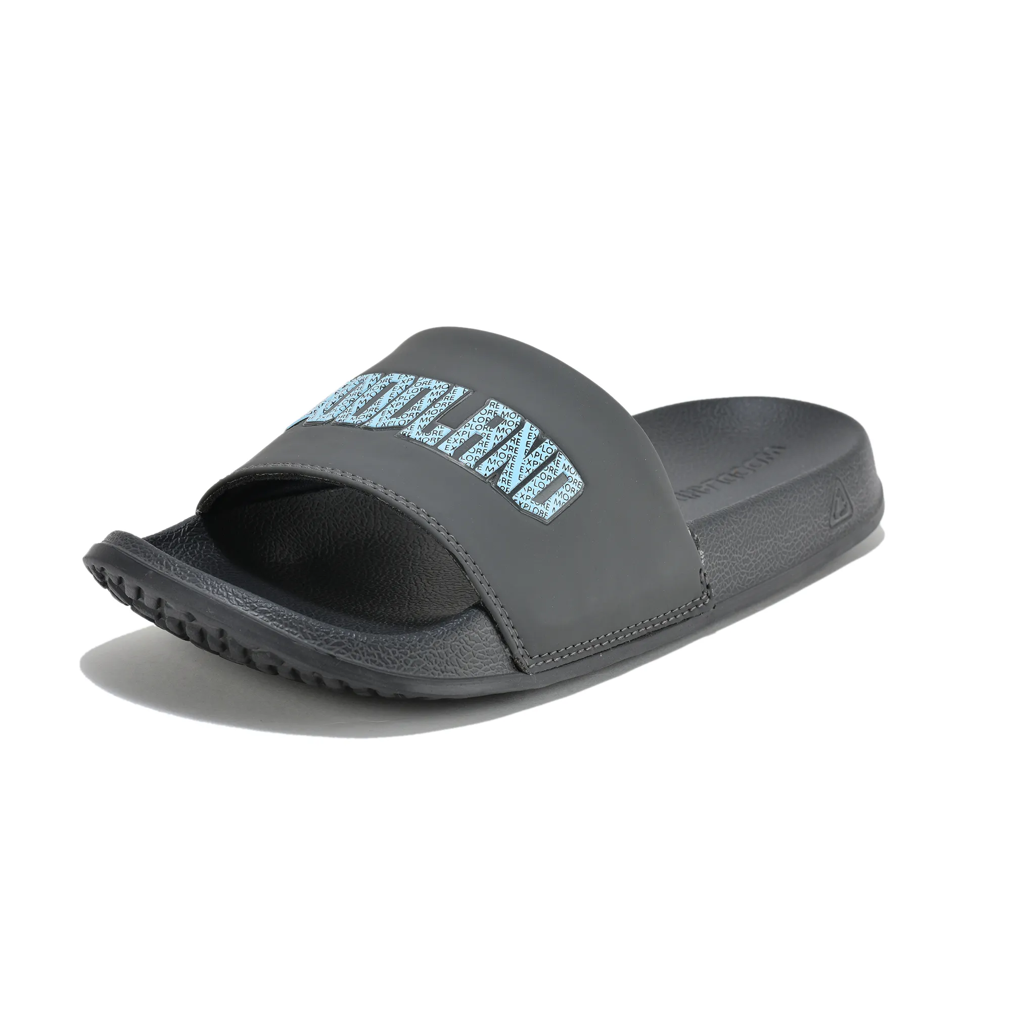 Men Grey Lightweight EVA Comfort Slipper - Thumbnail 11