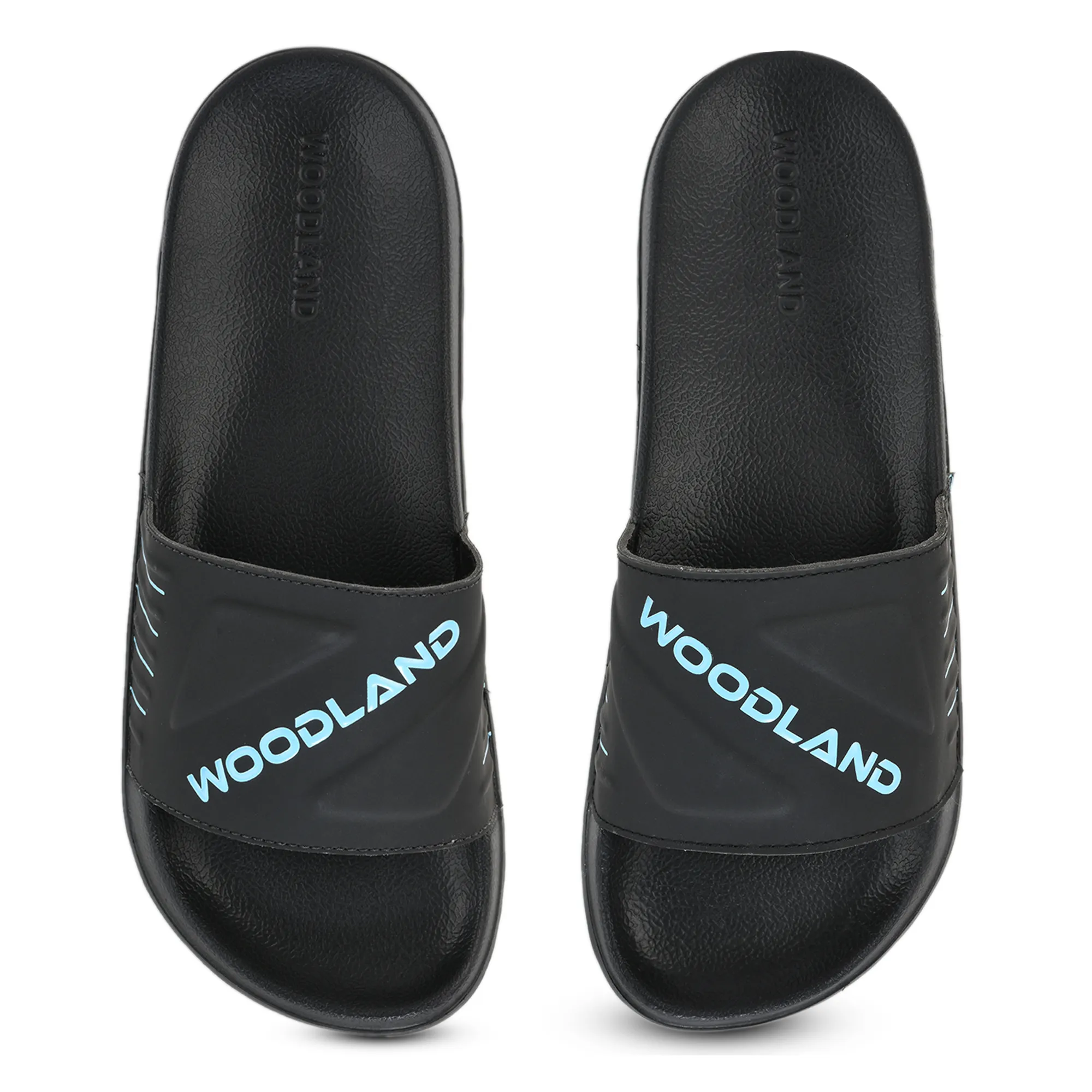 Men Black Lightweight EVA Comfort Slippers - Thumbnail 5
