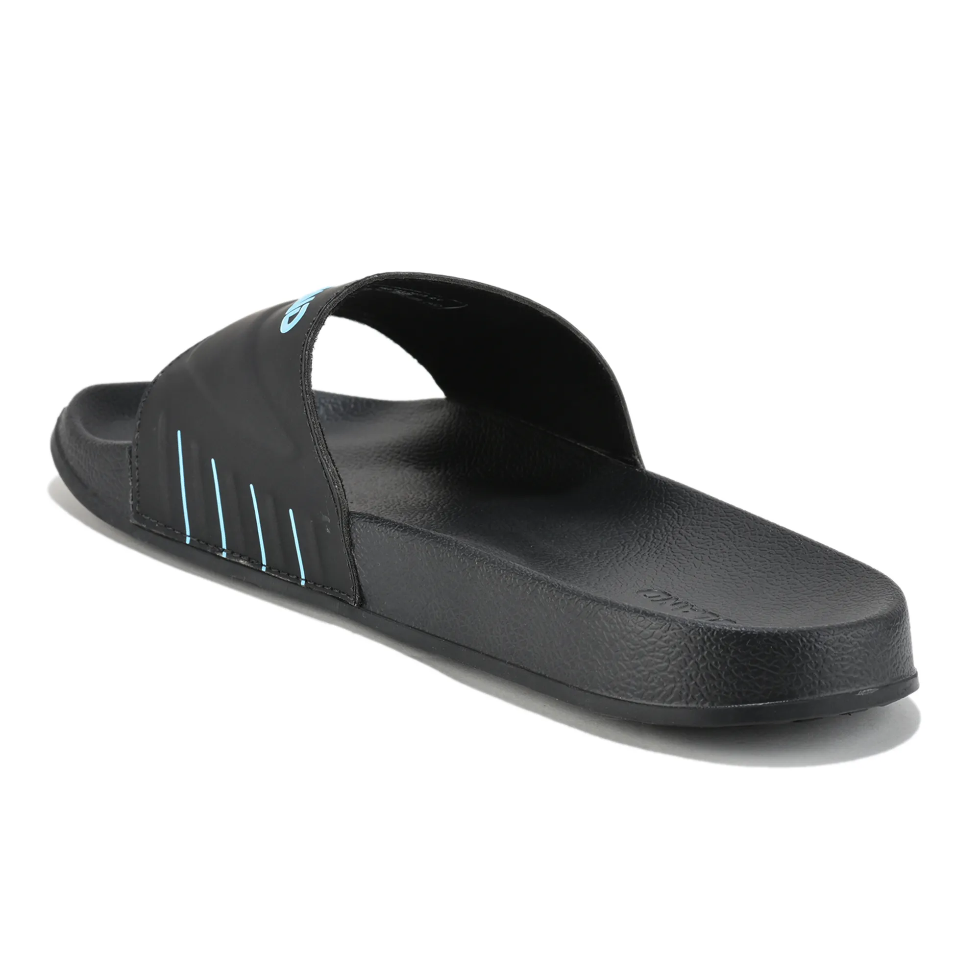Men Black Lightweight EVA Comfort Slippers - Thumbnail 7