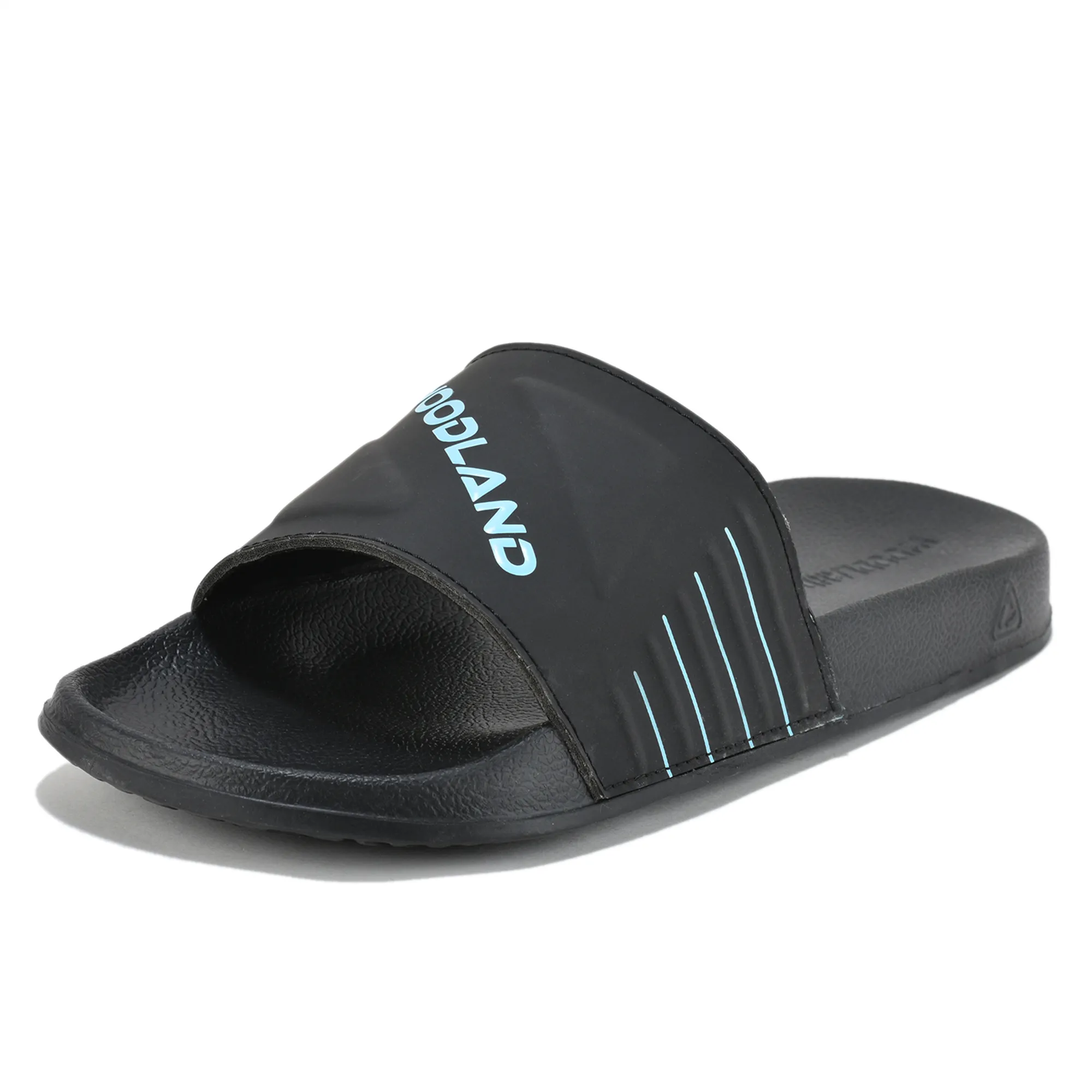 Men Black Lightweight EVA Comfort Slippers - Thumbnail 11