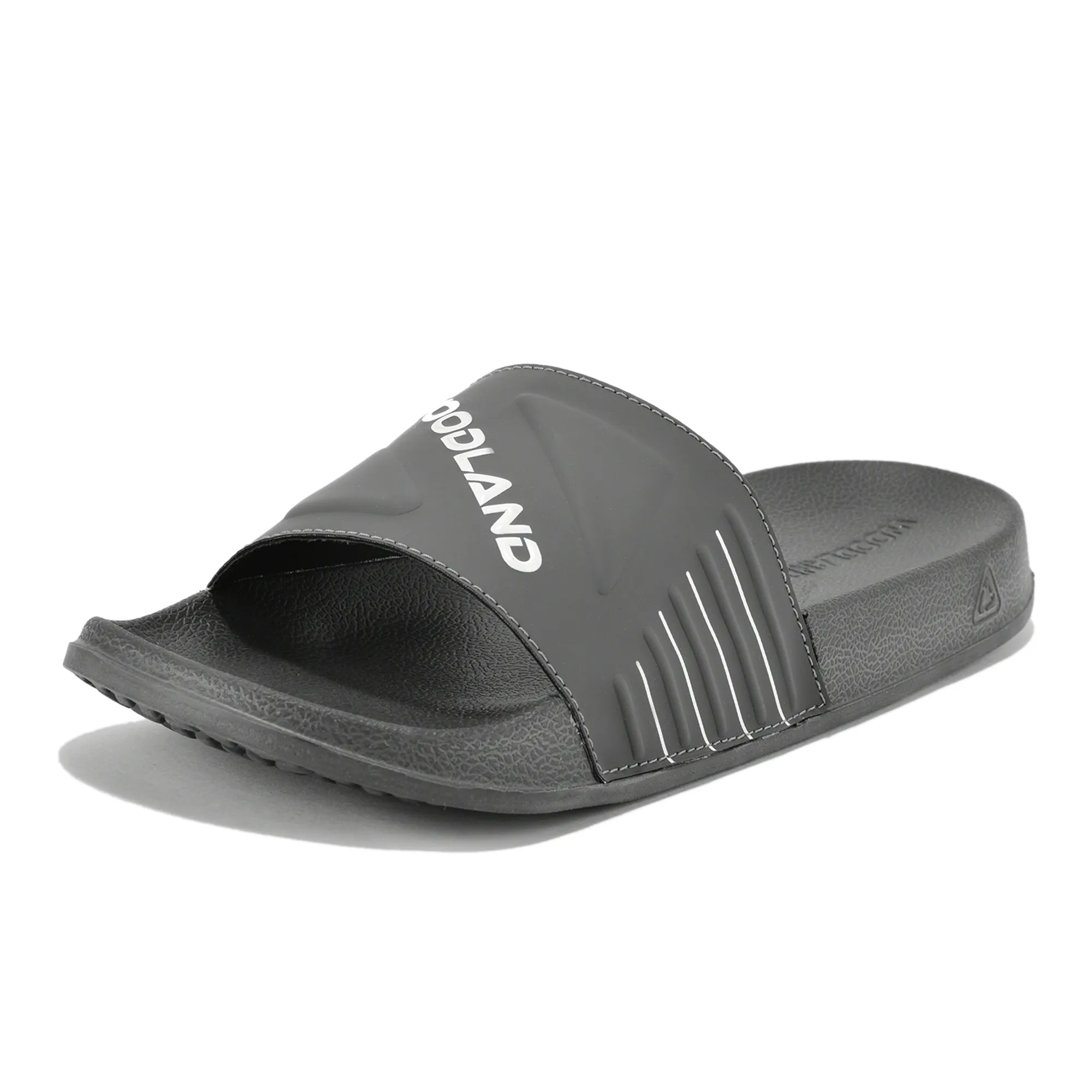 Men Dark Grey Lightweight EVA Comfort Slippers - Thumbnail 3