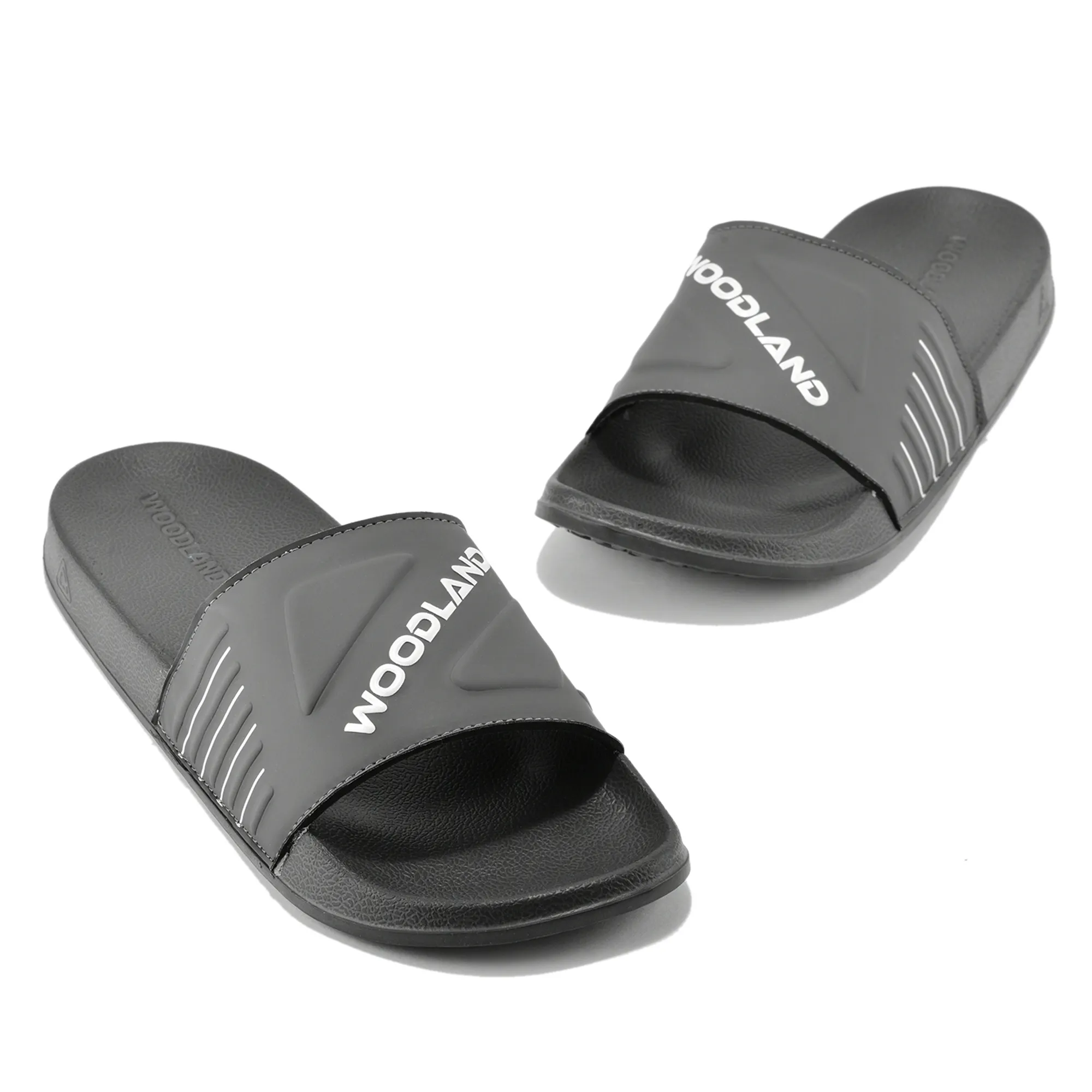 Men Dark Grey Lightweight EVA Comfort Slippers - Thumbnail 5