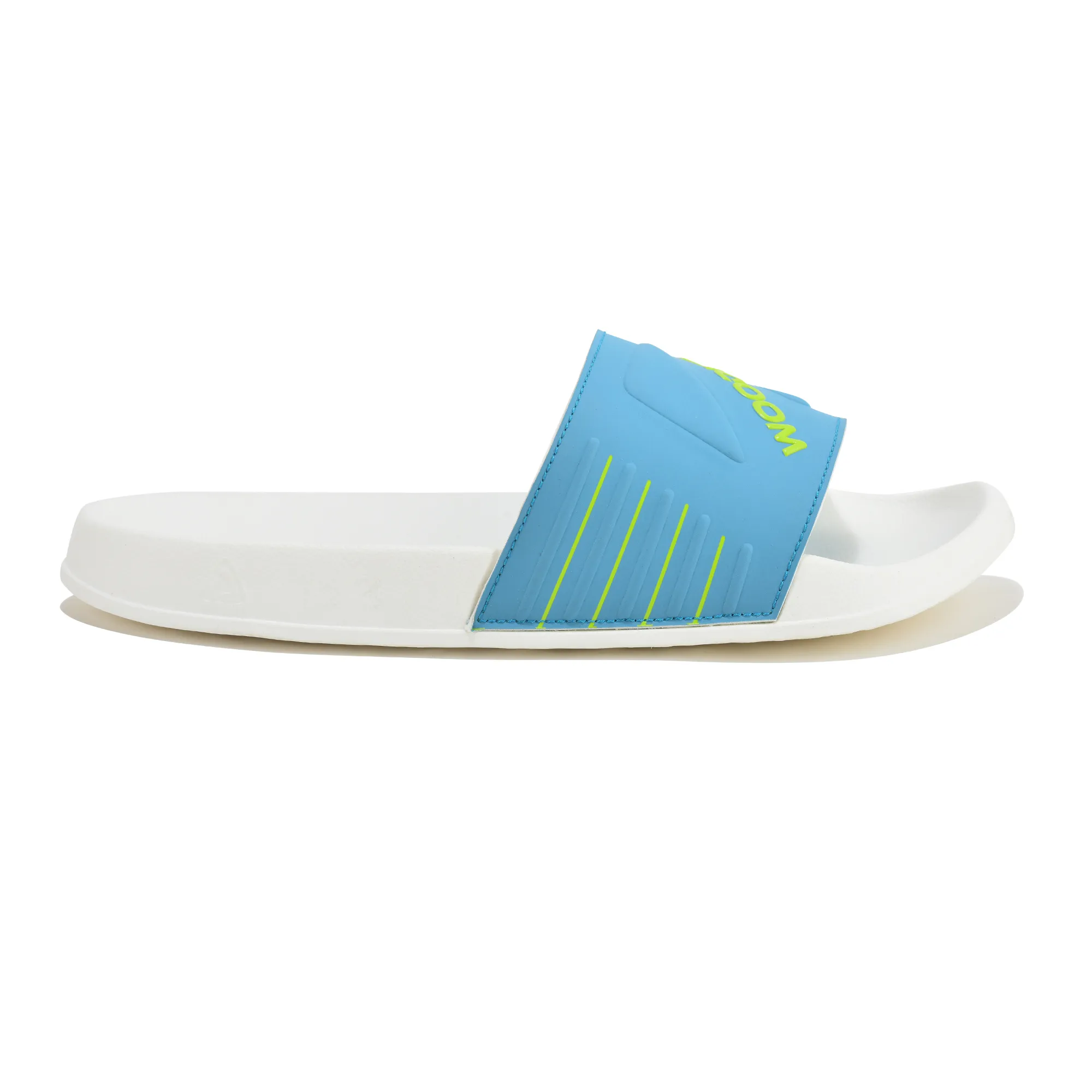 Men White Lightweight EVA Comfort Slippers - Thumbnail 2