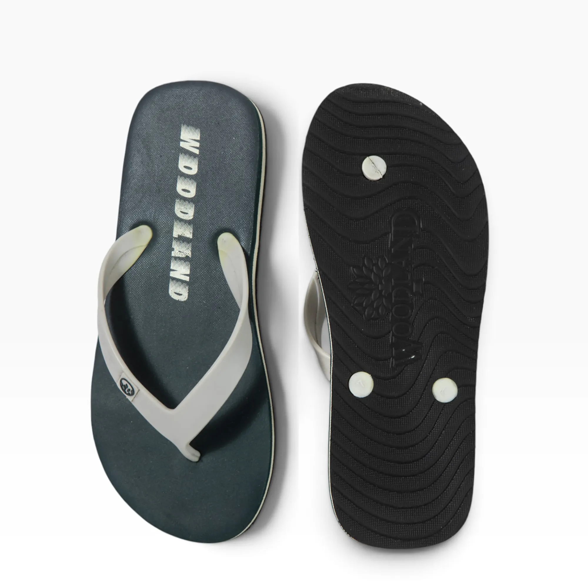 Teal Eva Slipper Flip Flops For Men - Thumbnail 8
