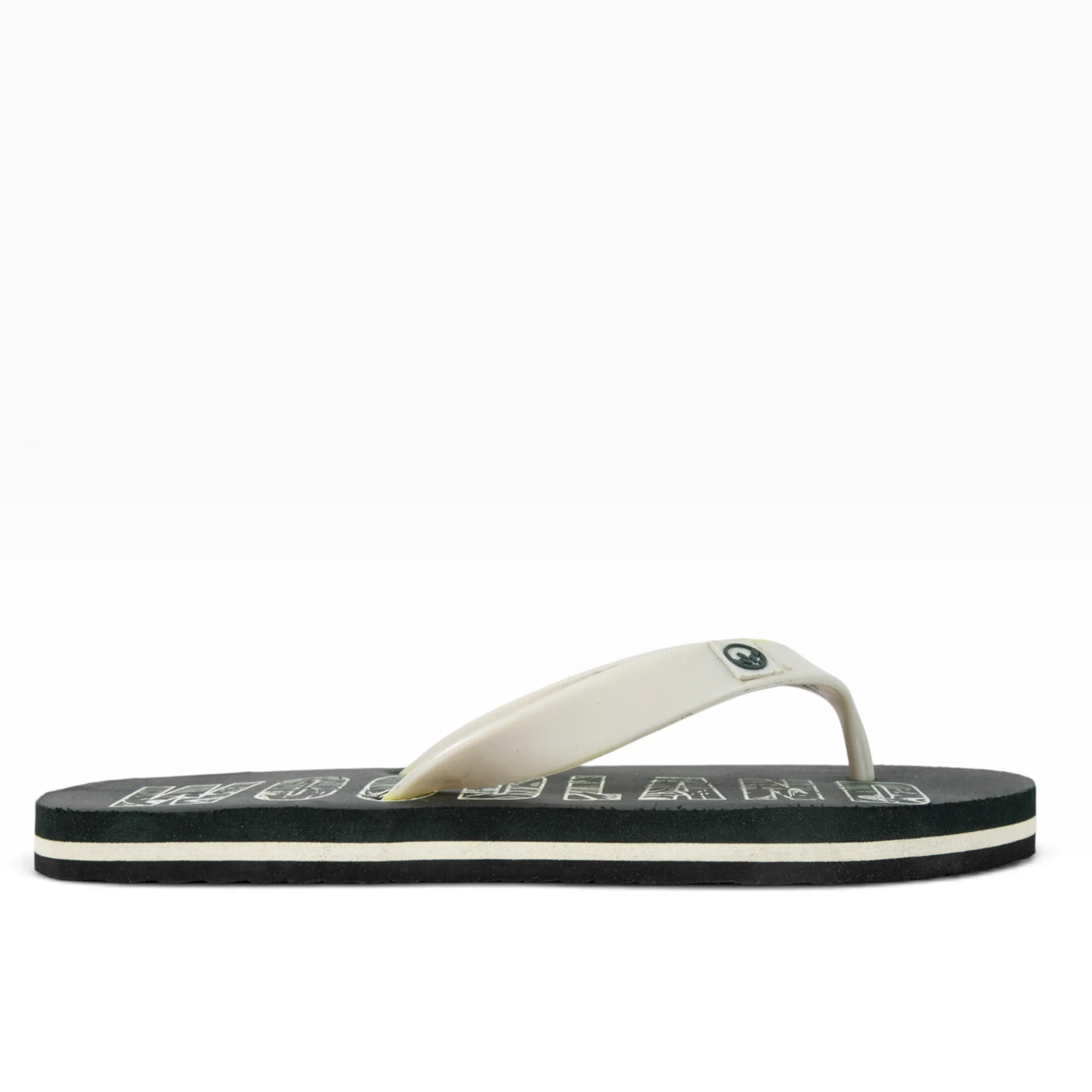 Woodland Men's Green Relax Pace Flip Flops - Thumbnail 2
