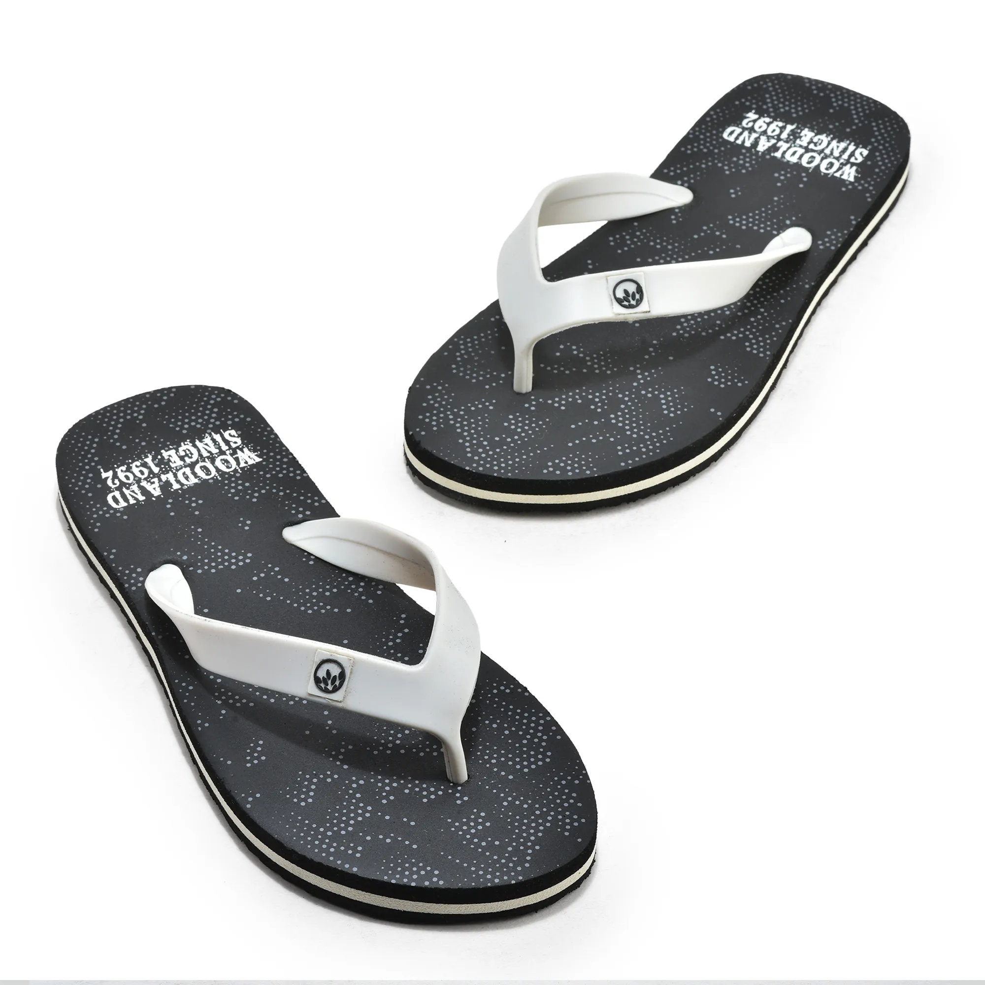 Black Eva Slipper Slip Flops For Men - Thumbnail 2