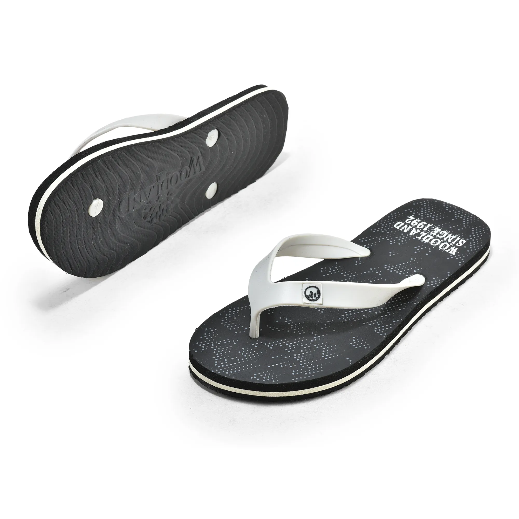 Black Eva Slipper Slip Flops For Men - Thumbnail 4