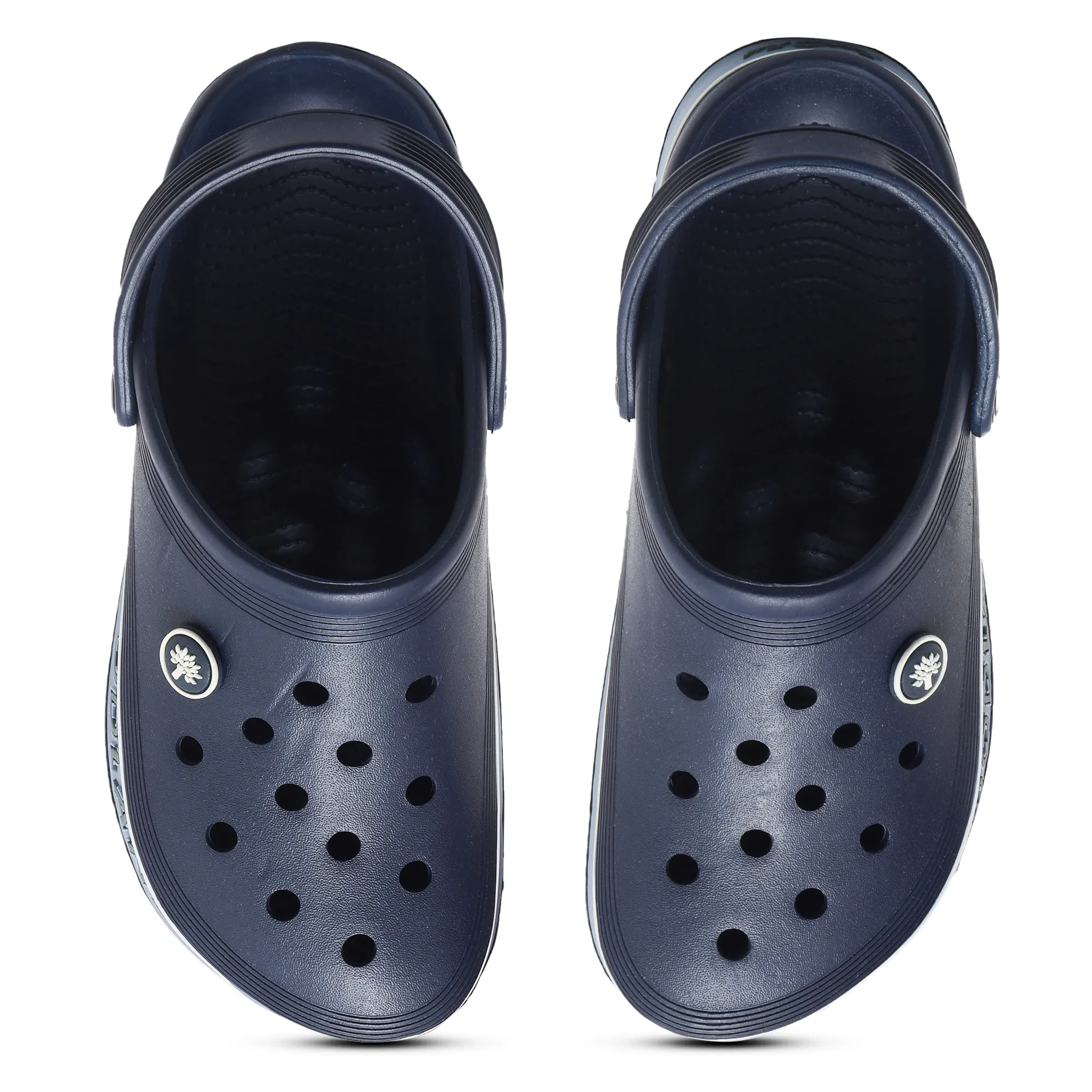 Woodland navy/ dblue Eva Slipper Sliders - Thumbnail 4