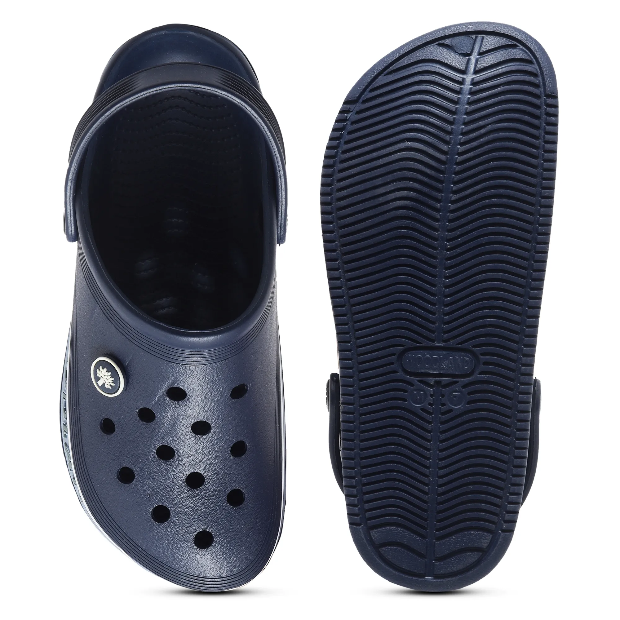 Woodland navy/ dblue Eva Slipper Sliders - Thumbnail 8