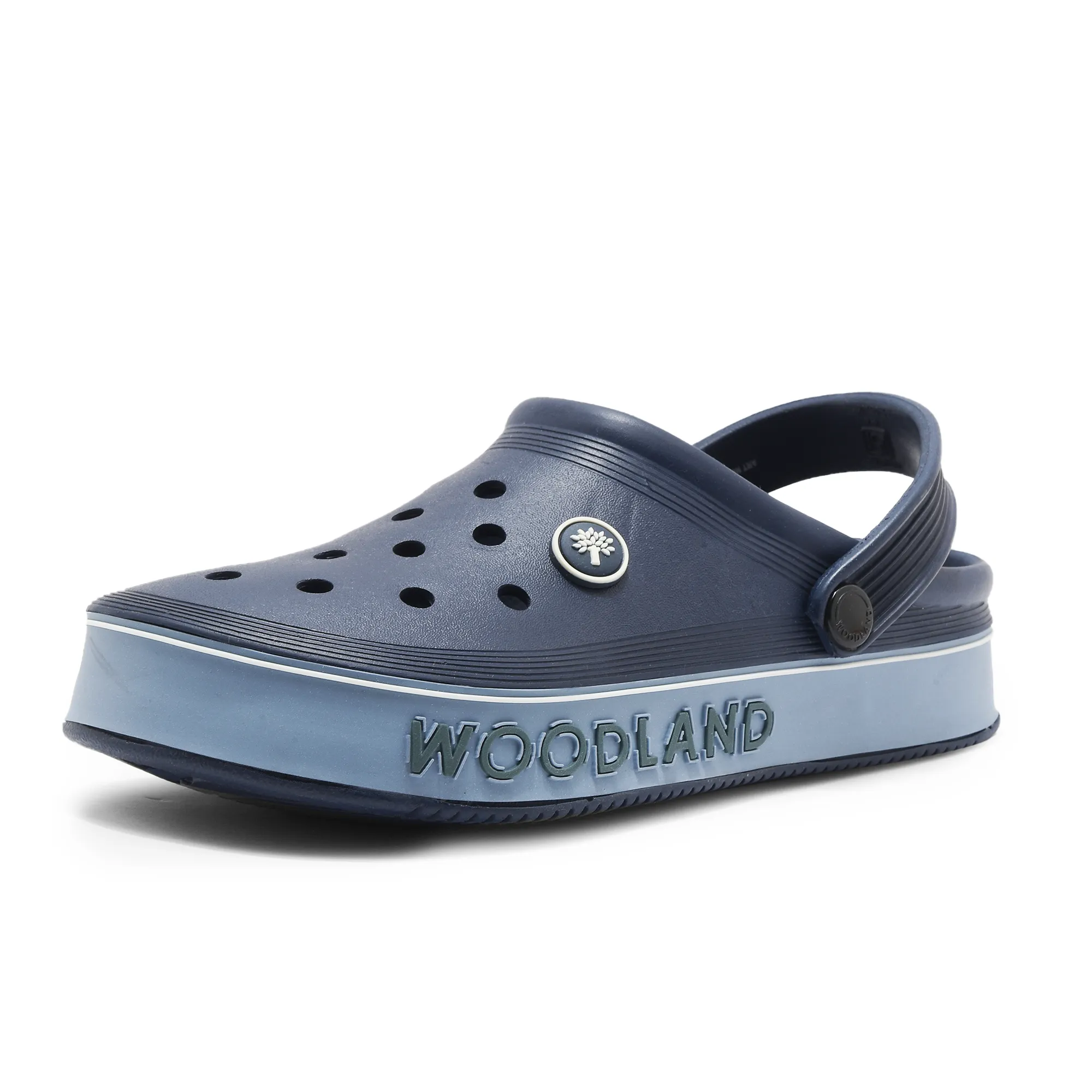 Woodland navy/ dblue Eva Slipper Sliders - Thumbnail 11