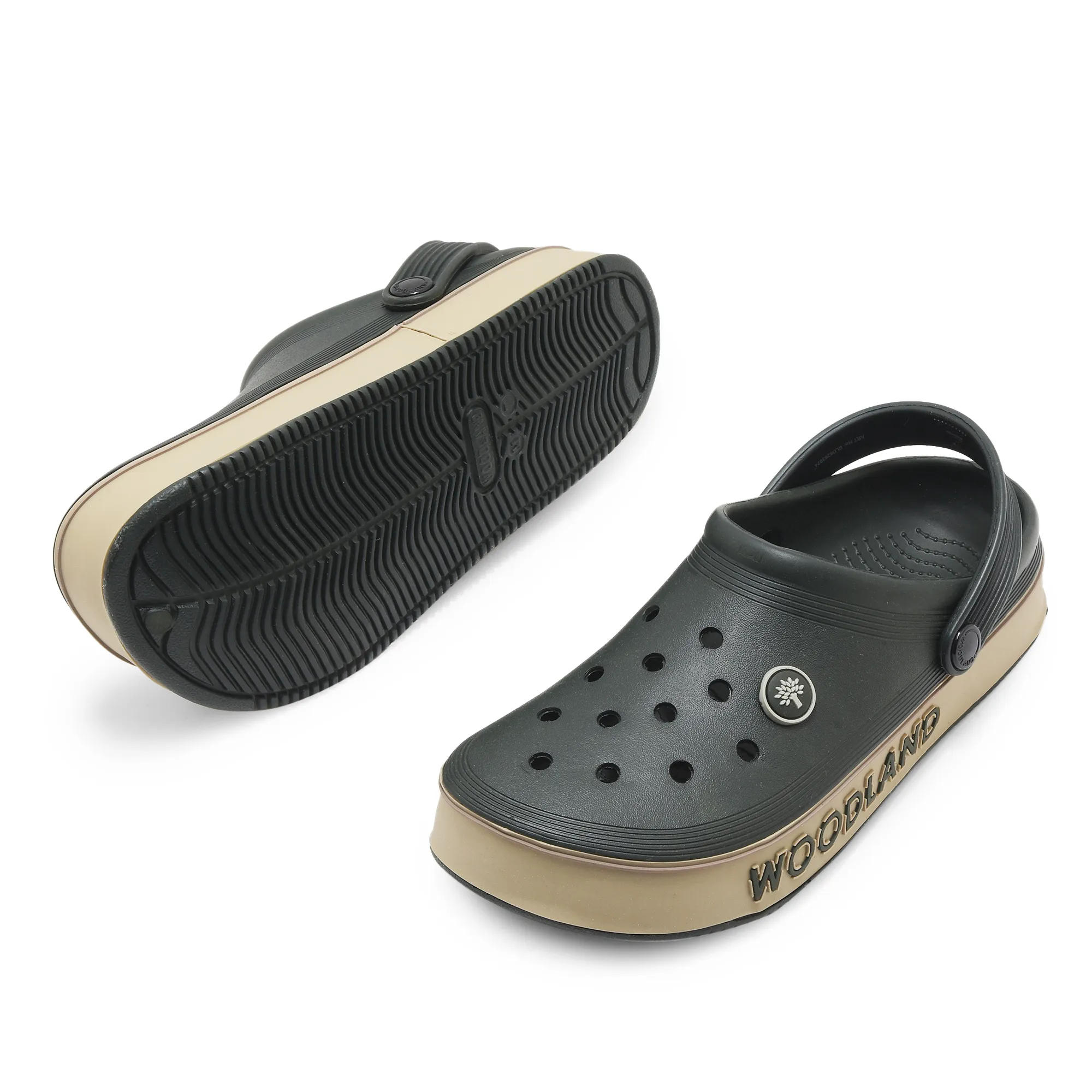 Woodland Olive/Khaki Eva Slipper Sliders - Thumbnail 5