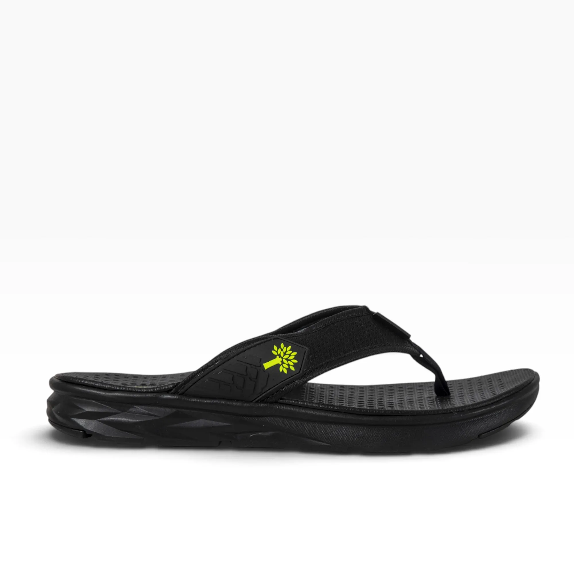 Woodland Men's Black Urban Glide Slippers - Thumbnail 2