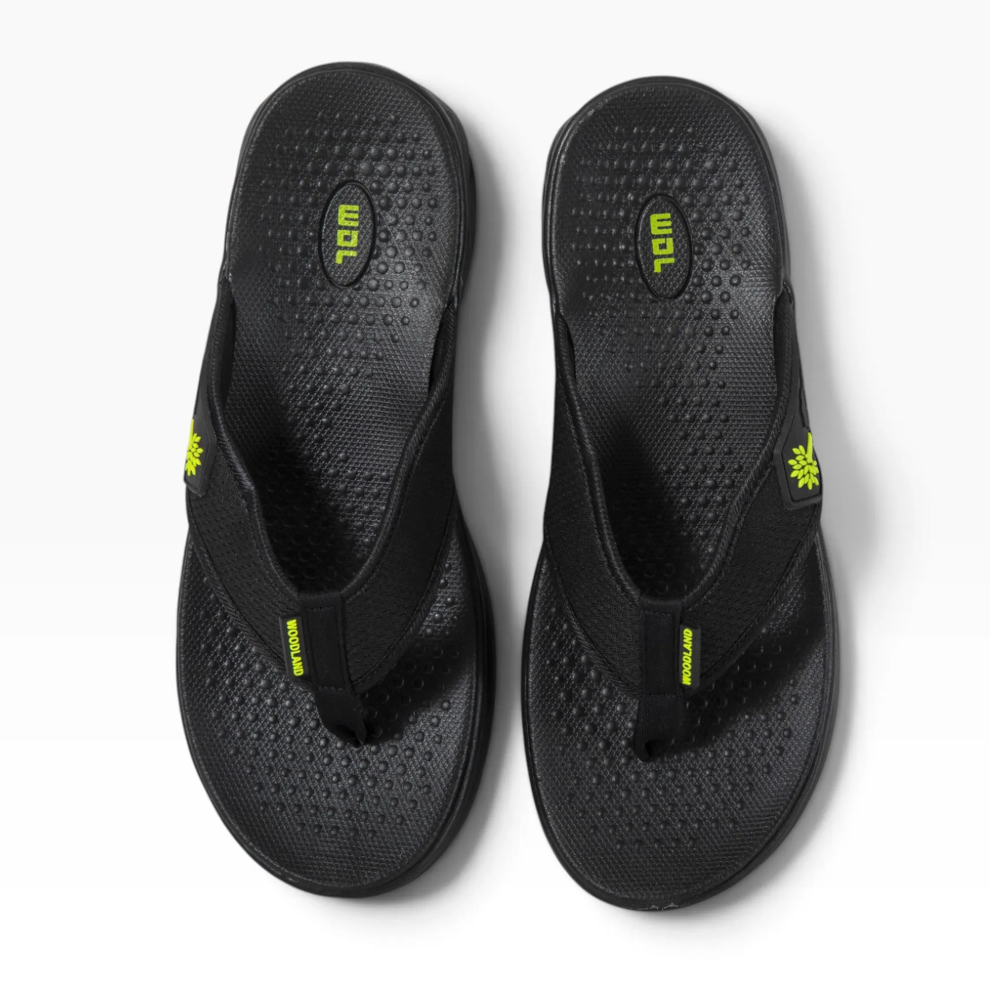 Woodland Men's Black Urban Glide Slippers - Thumbnail 5