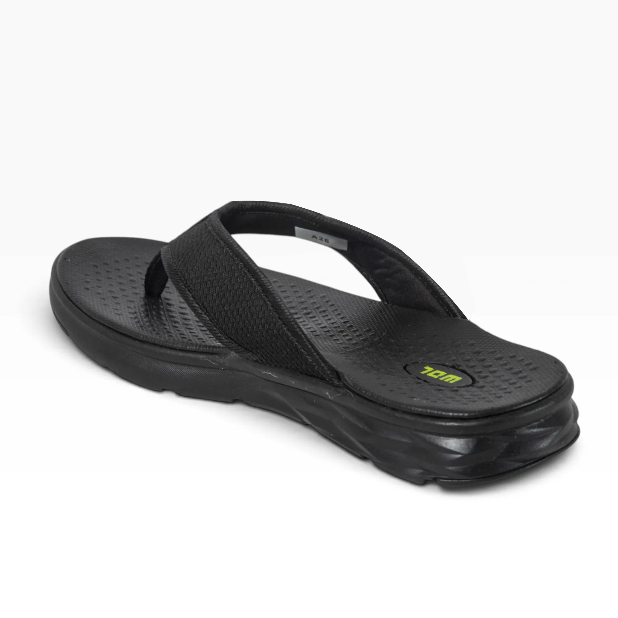 Woodland Men's Black Urban Glide Slippers - Thumbnail 6