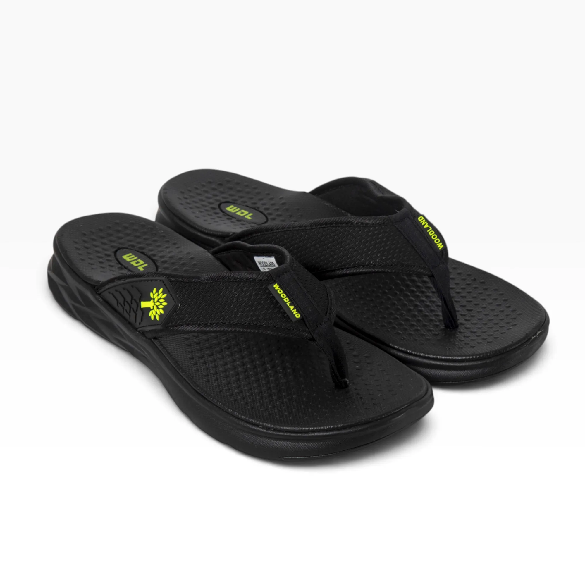 Woodland Men's Black Urban Glide Slippers - Thumbnail 7