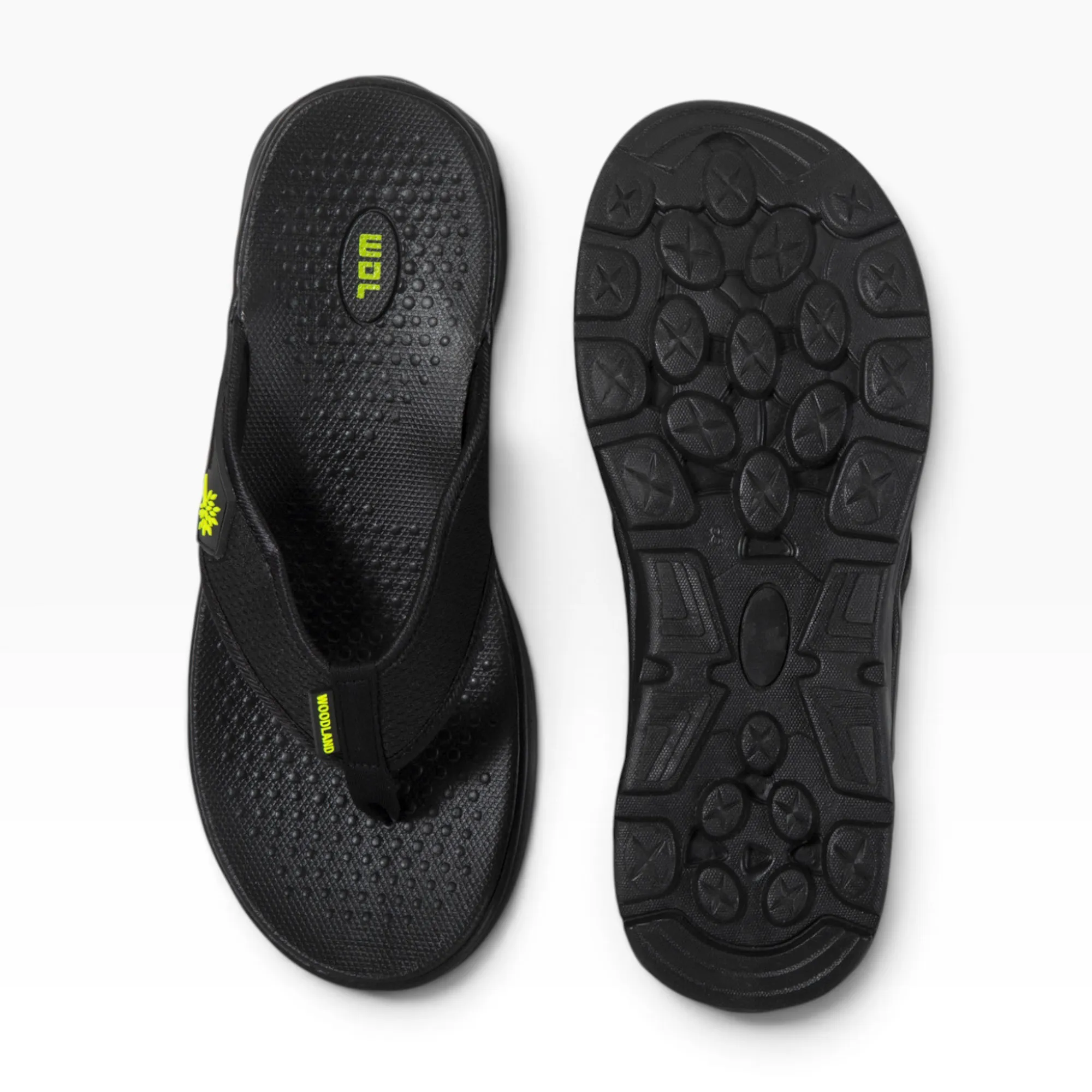 Woodland Men's Black Urban Glide Slippers - Thumbnail 8