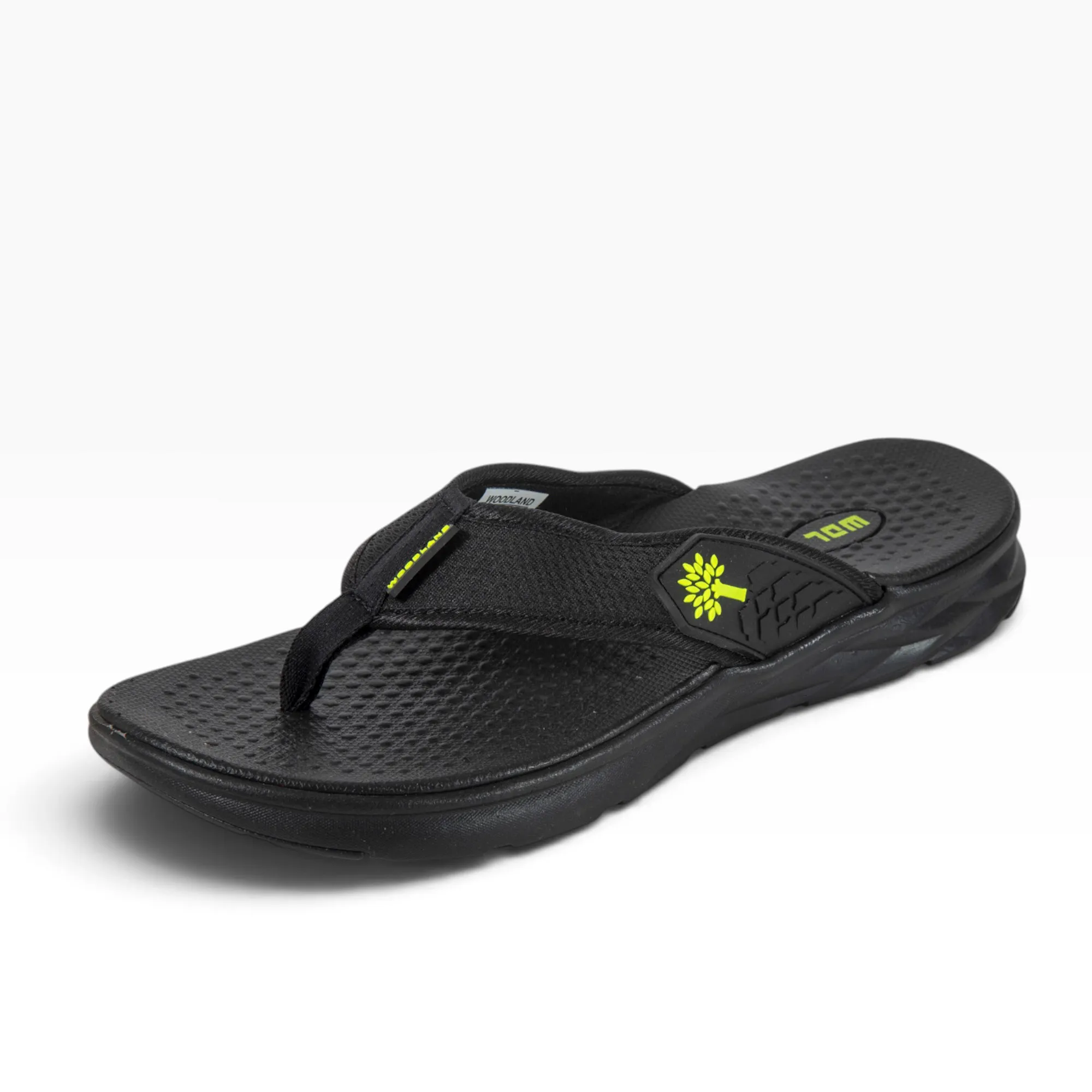 Woodland Men's Black Urban Glide Slippers - Thumbnail 9
