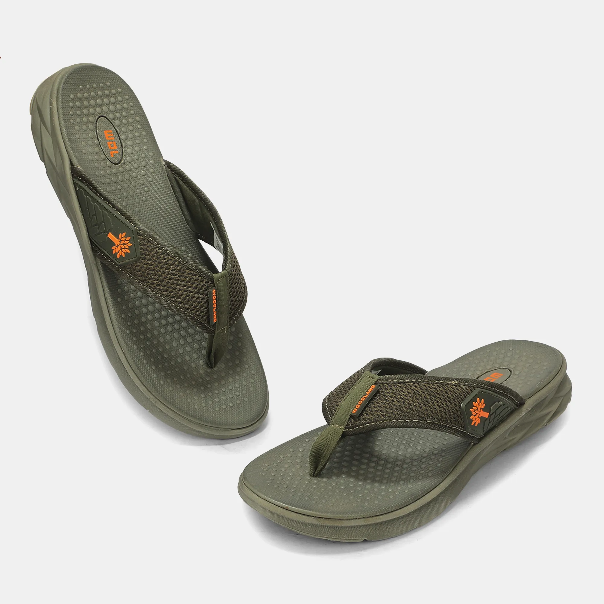 Woodland Men's Grey Urban Glide Slippers 16