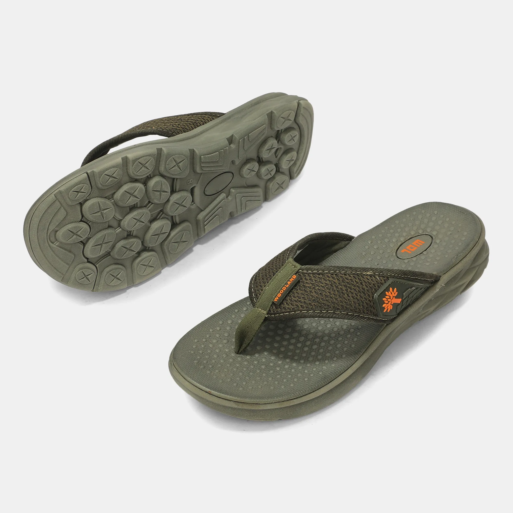 Woodland Men's Grey Urban Glide Slippers 7