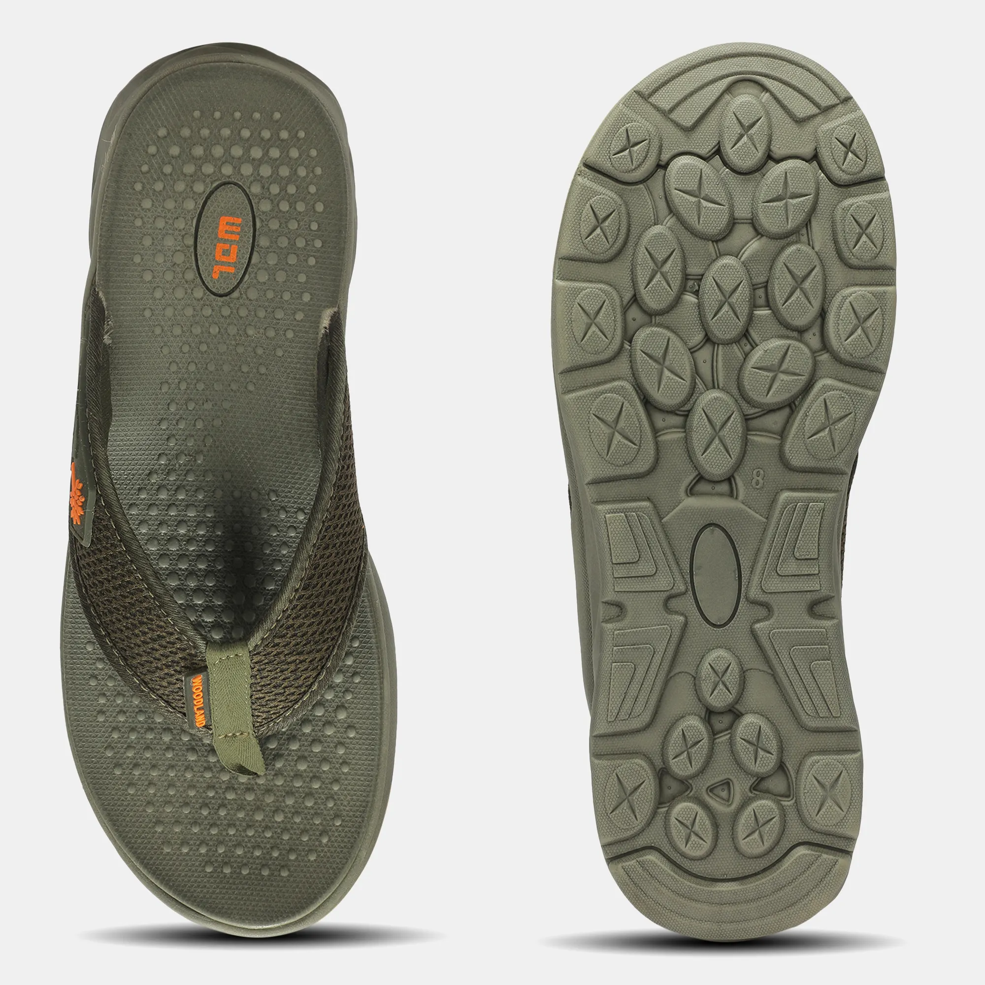 Woodland Men's Grey Urban Glide Slippers 10