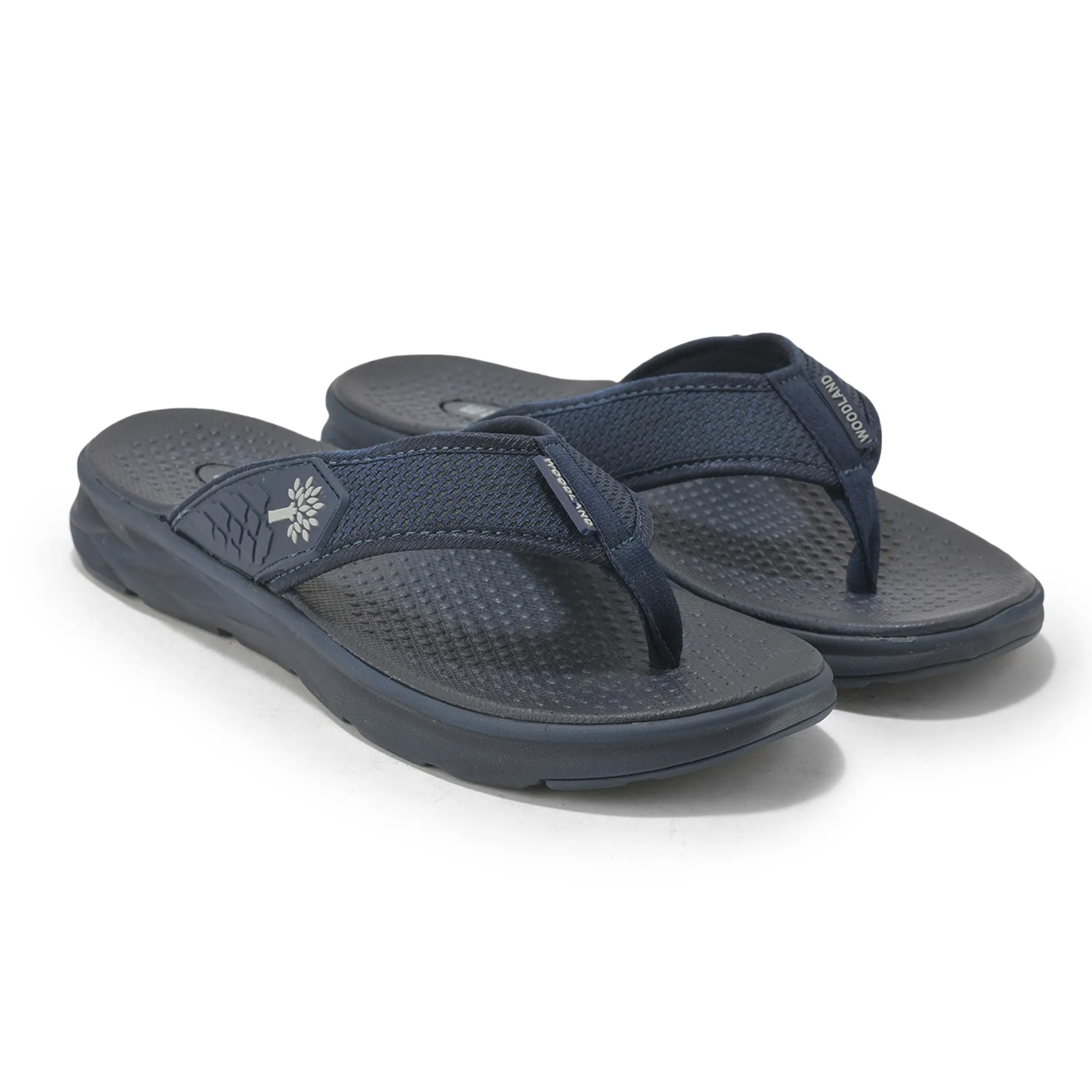 Woodland Men’s Navy Urban Glide Slippers - Thumbnail 8